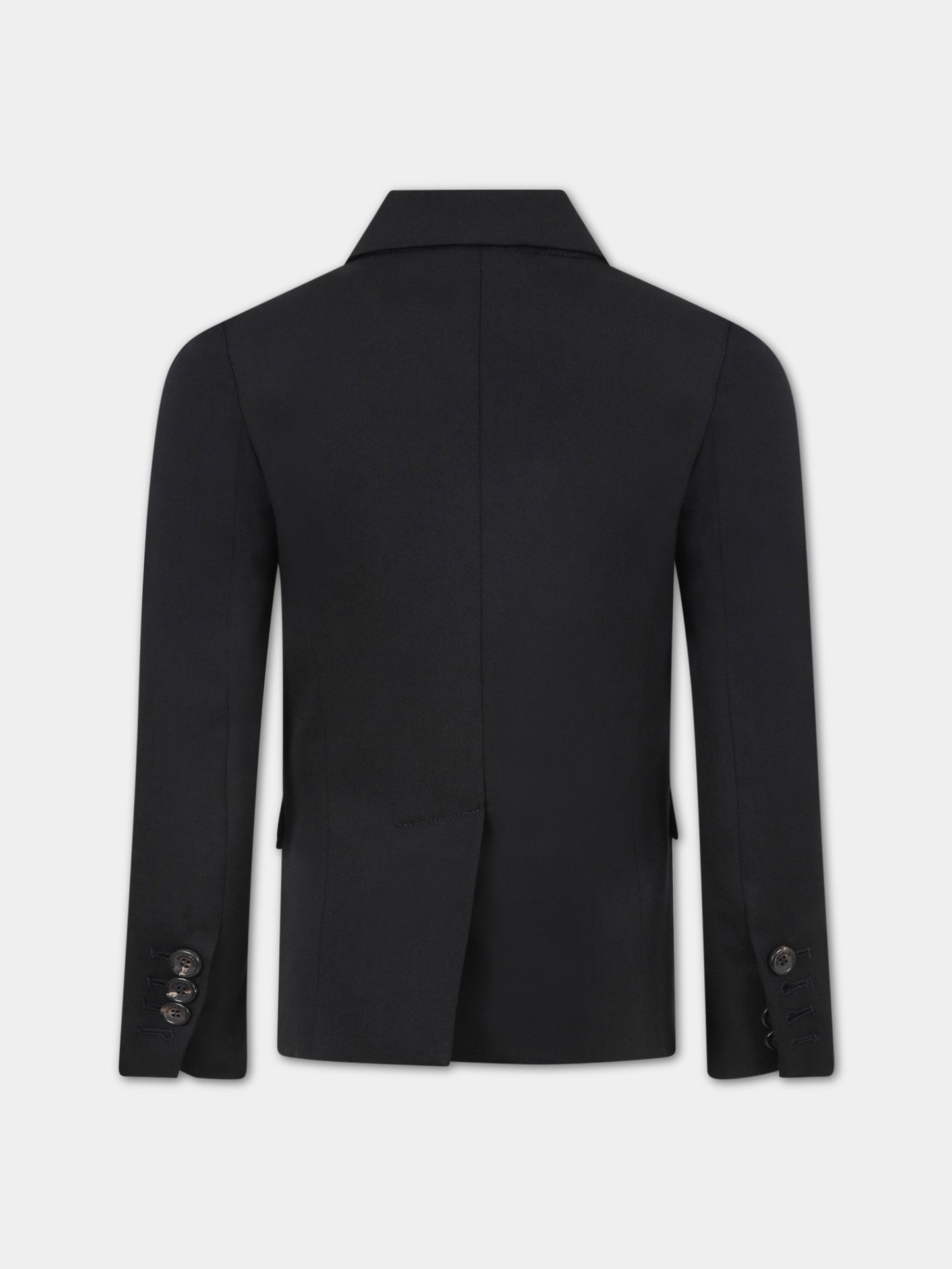 Giacca nera per bambino,Dsquared2,DQ04HZ D00UI DQ900