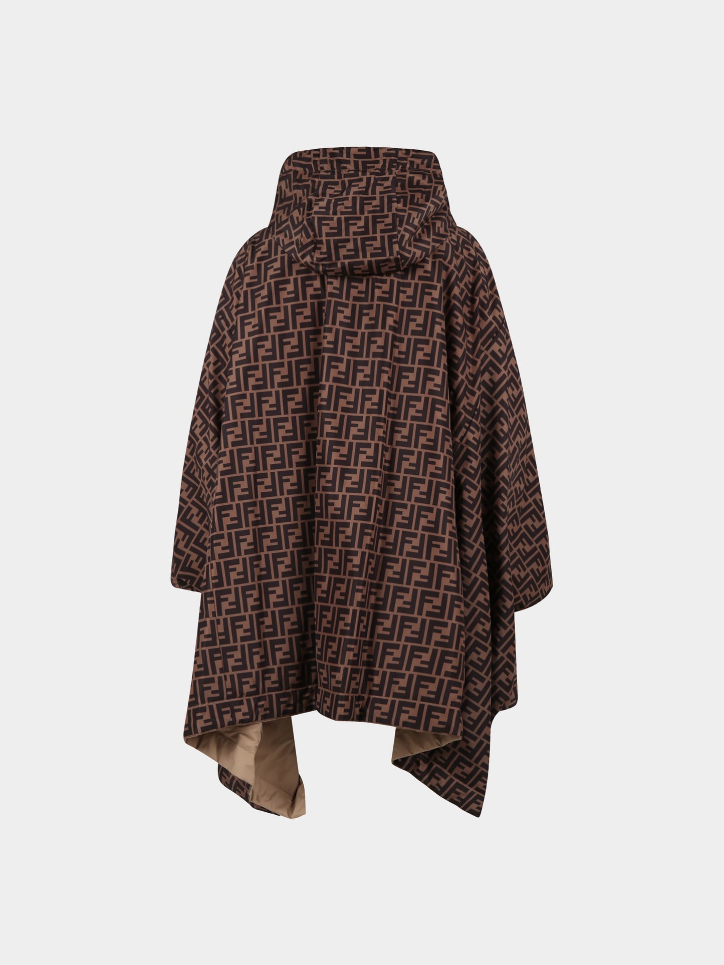 Poncho beige reversibile,Fendi Kids,JUA088 AJ3P F18O6
