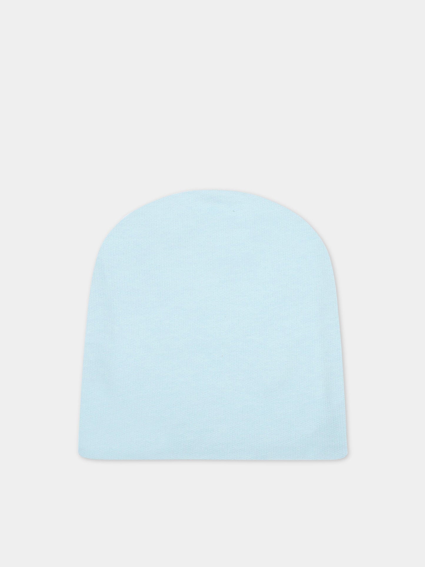 Set celeste per neonato con teddy bear,Moschino Kids,MUY047 LCA40 40304