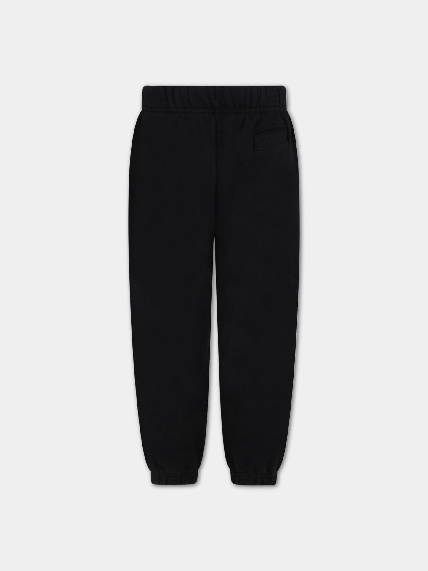 Pantalone nero per bambini con logo,Palm Angels,PBCH002F22FLE0011001