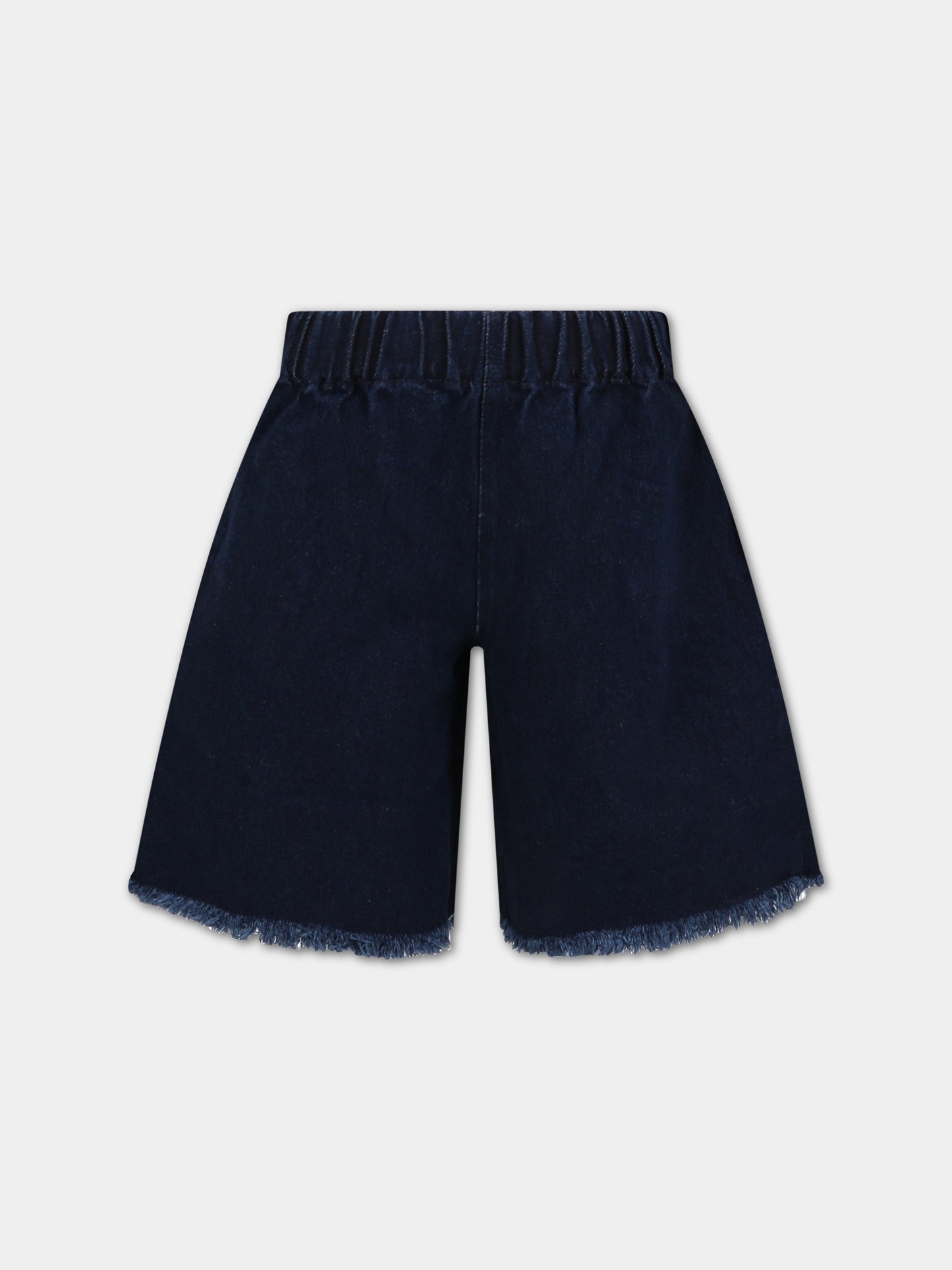 Short blu per bambina,Marques Almeida,CORETR0171DNM