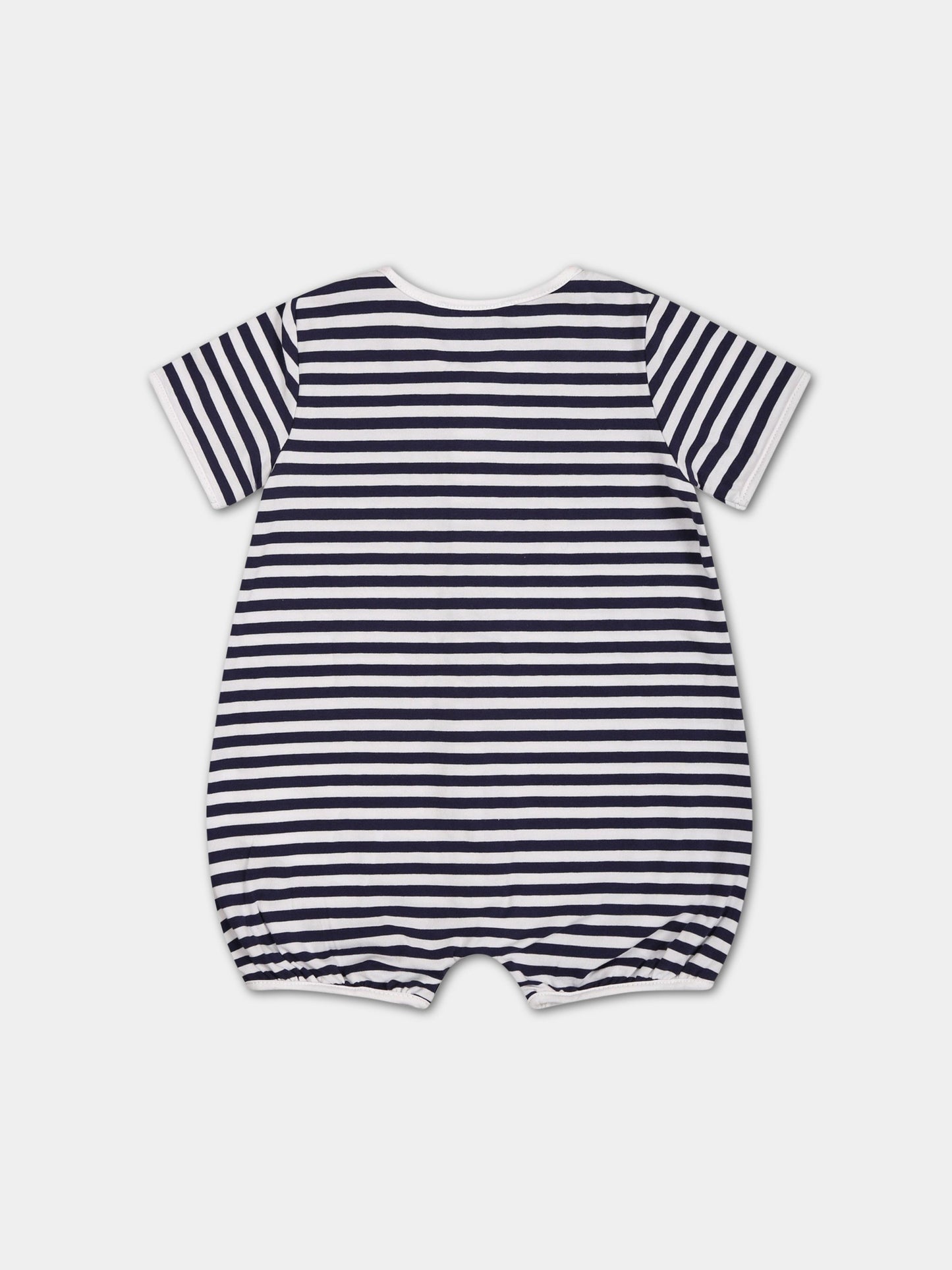 Pagliaccetto multicolor per neonato con Teddy Bear e logo,Moschino Kids,MUY052 LBE05 83120