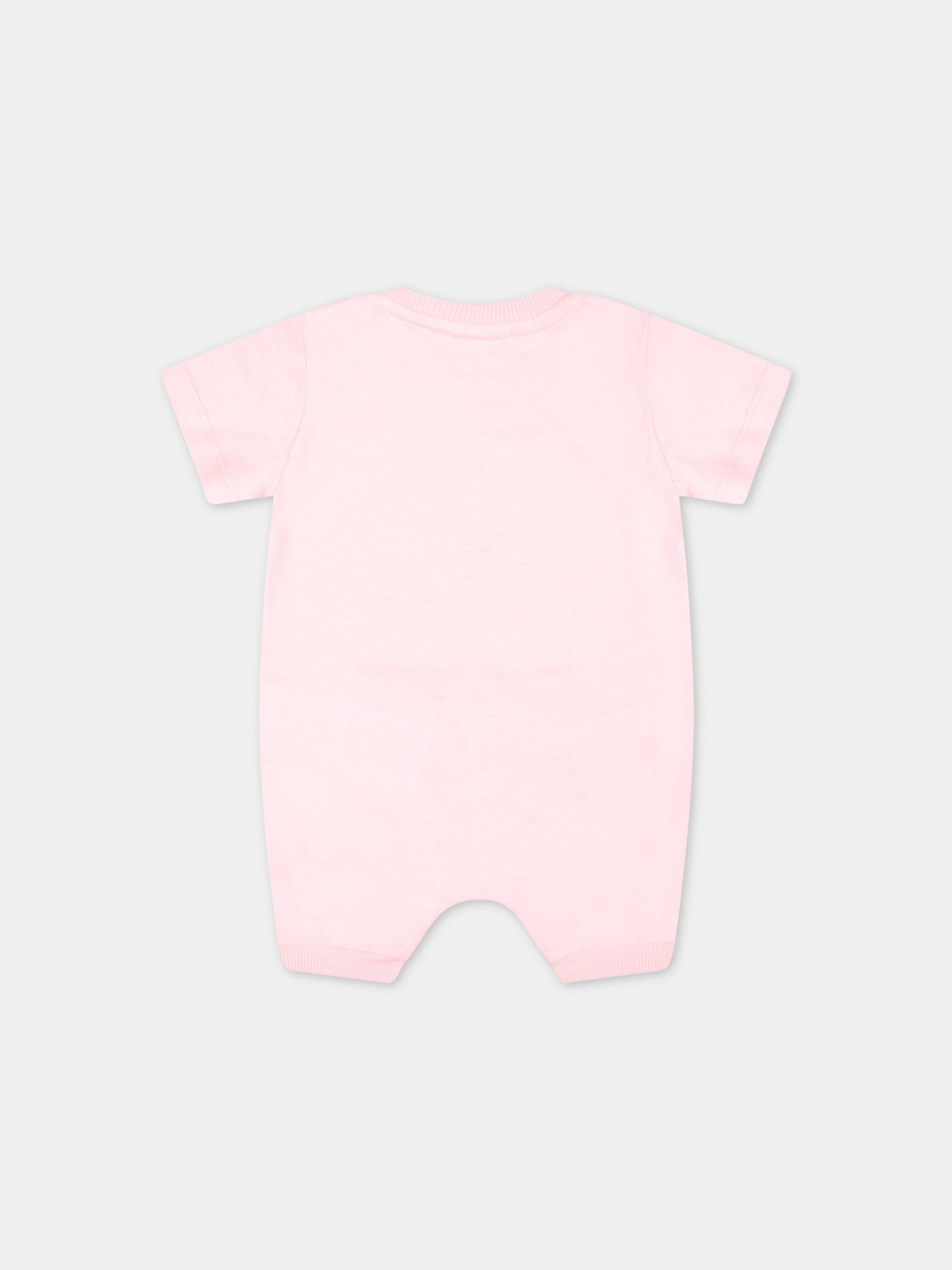 Set rosa per neonata con Teddy Bear,Moschino Kids,MPY02P LAB59 84485