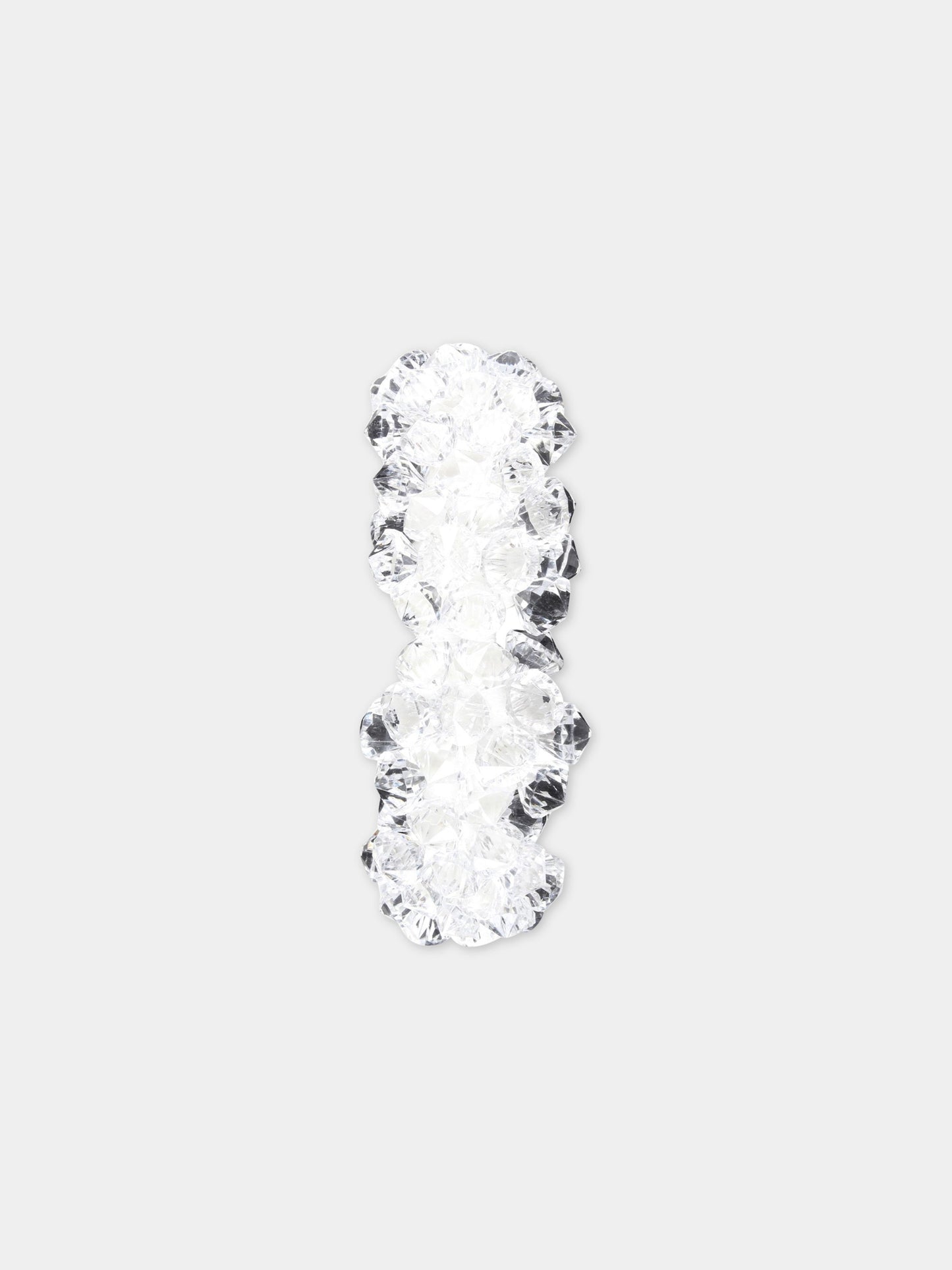 Cerchietto bianco per bambina con diamanti,Monnalisa,79A000 1075 0001