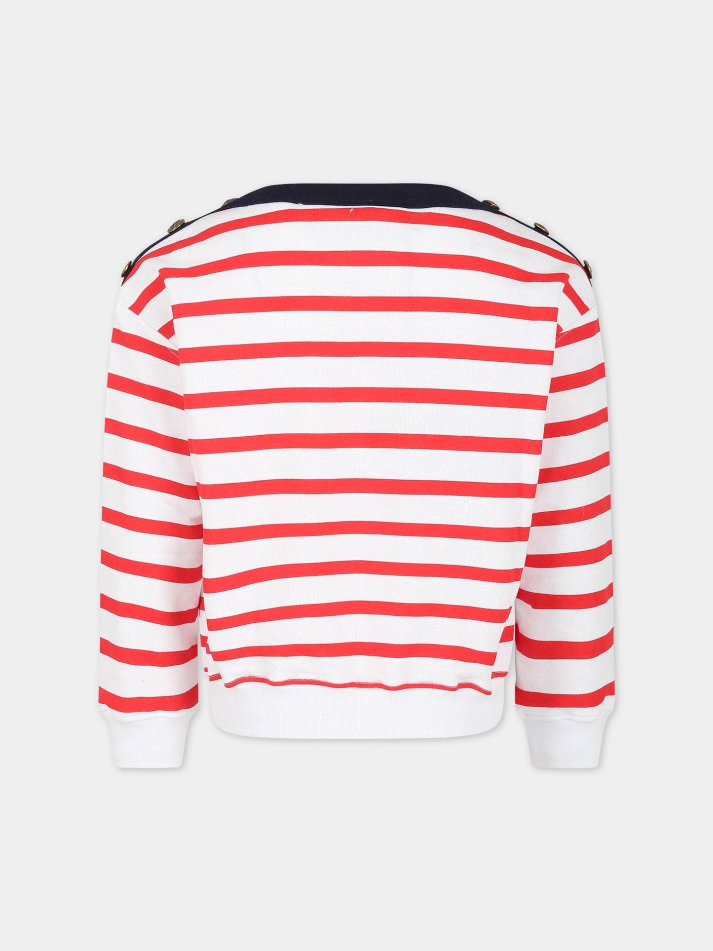 Felpa multicolor per bambina con logo,Philosophy,PJFE125 FE144 B020