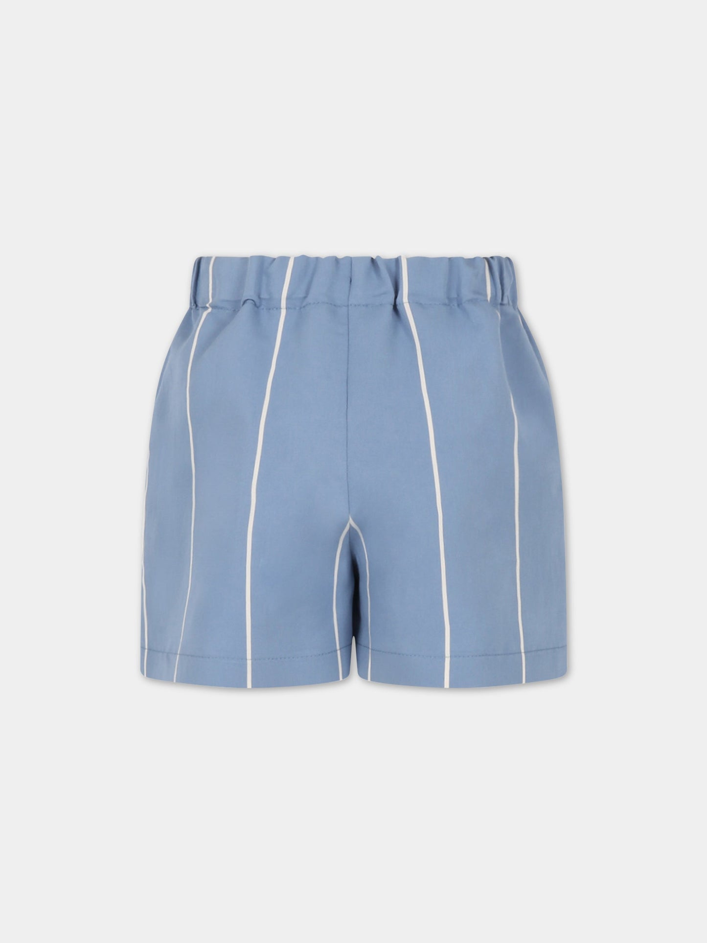 Shorts celesti per bambino,Douuod Kids,DS6Q19 P0228 603AV