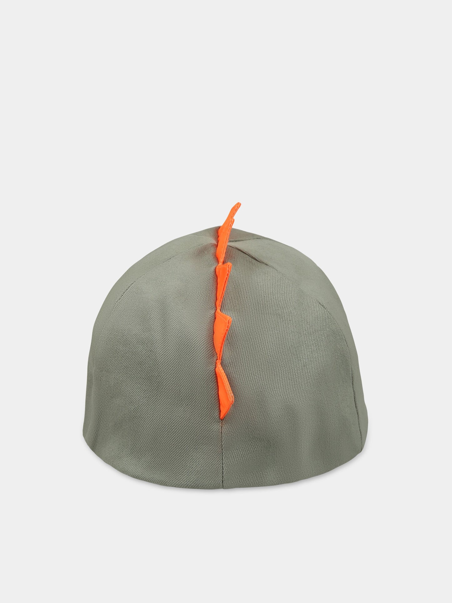 Cappello verde per bambino con stampa geco,Stella Mccartney Kids,TS0P17 Z0156 718