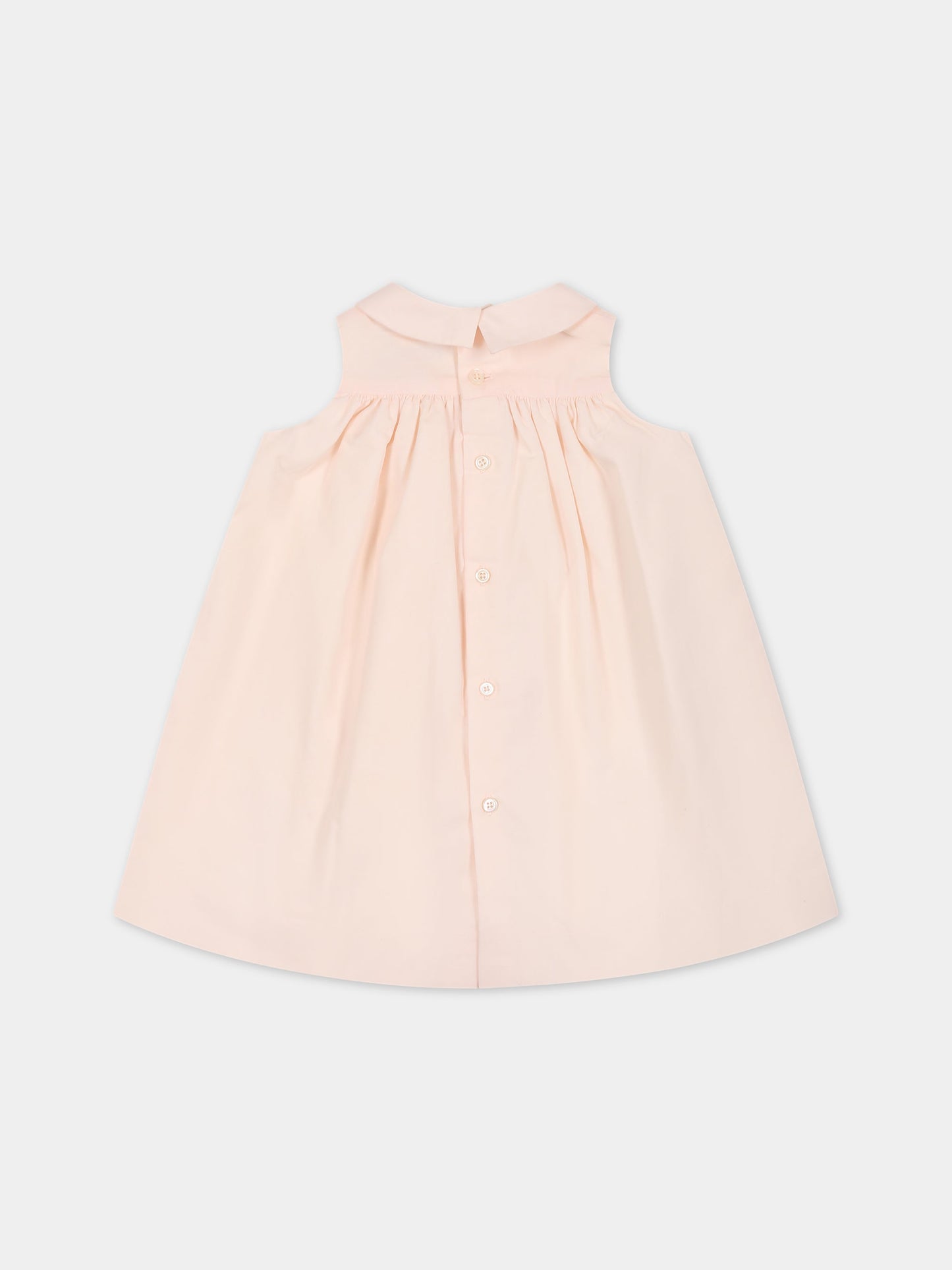 Vestito rosa per neonata con ciliegie,Bonpoint,S03XDRW00002 020