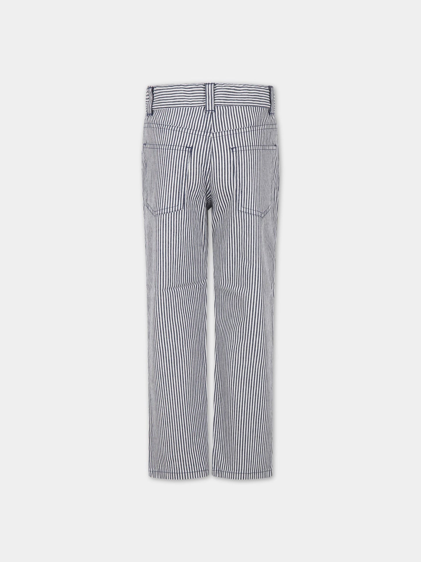 Pantaloni multicolor per bambino,Petit Bateau,A06K3 MEDIEVAL/MARSHMALLOW