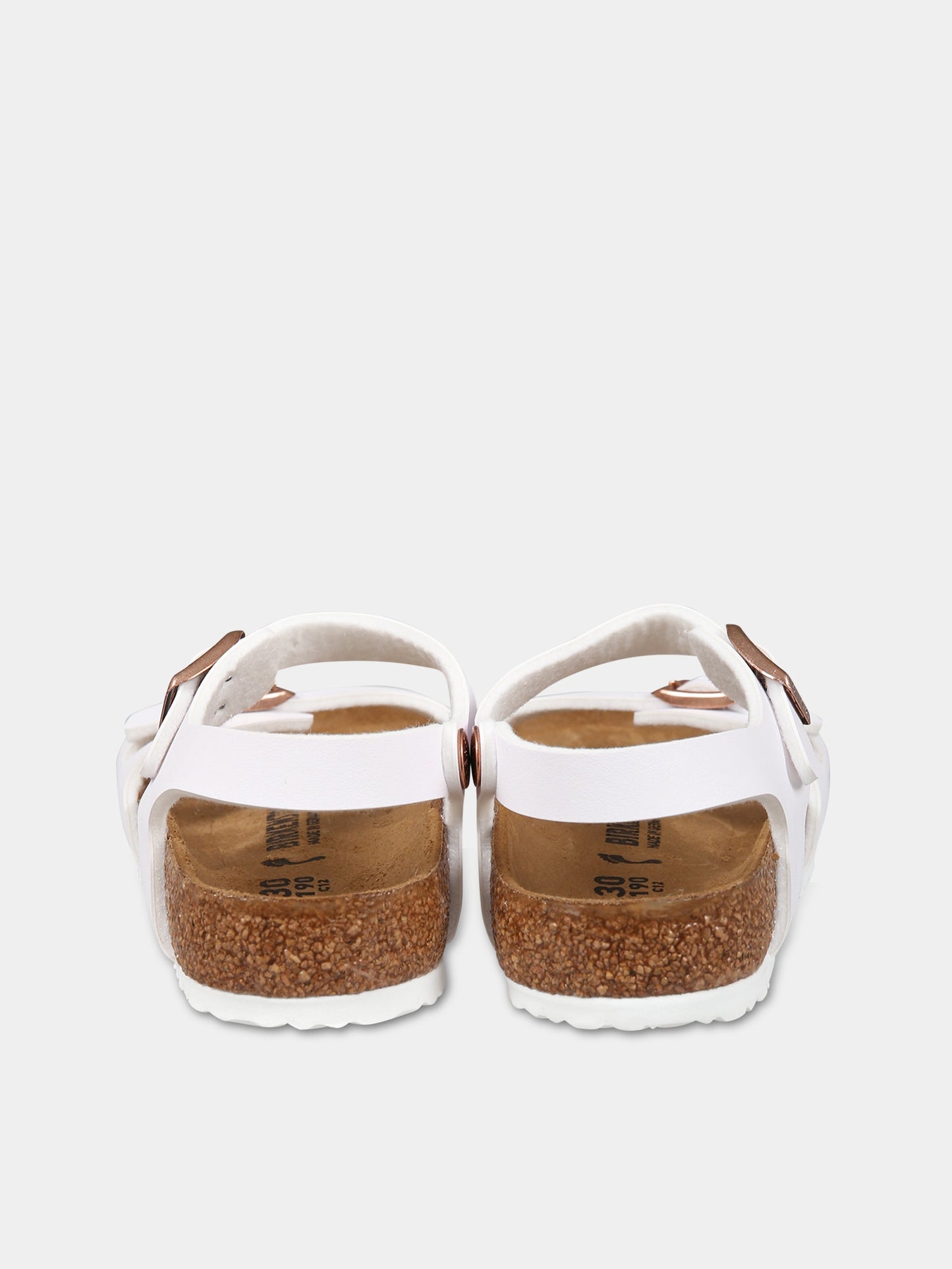 Sandali bianco Rio Kids per bambina con logo,Birkenstock,1024374