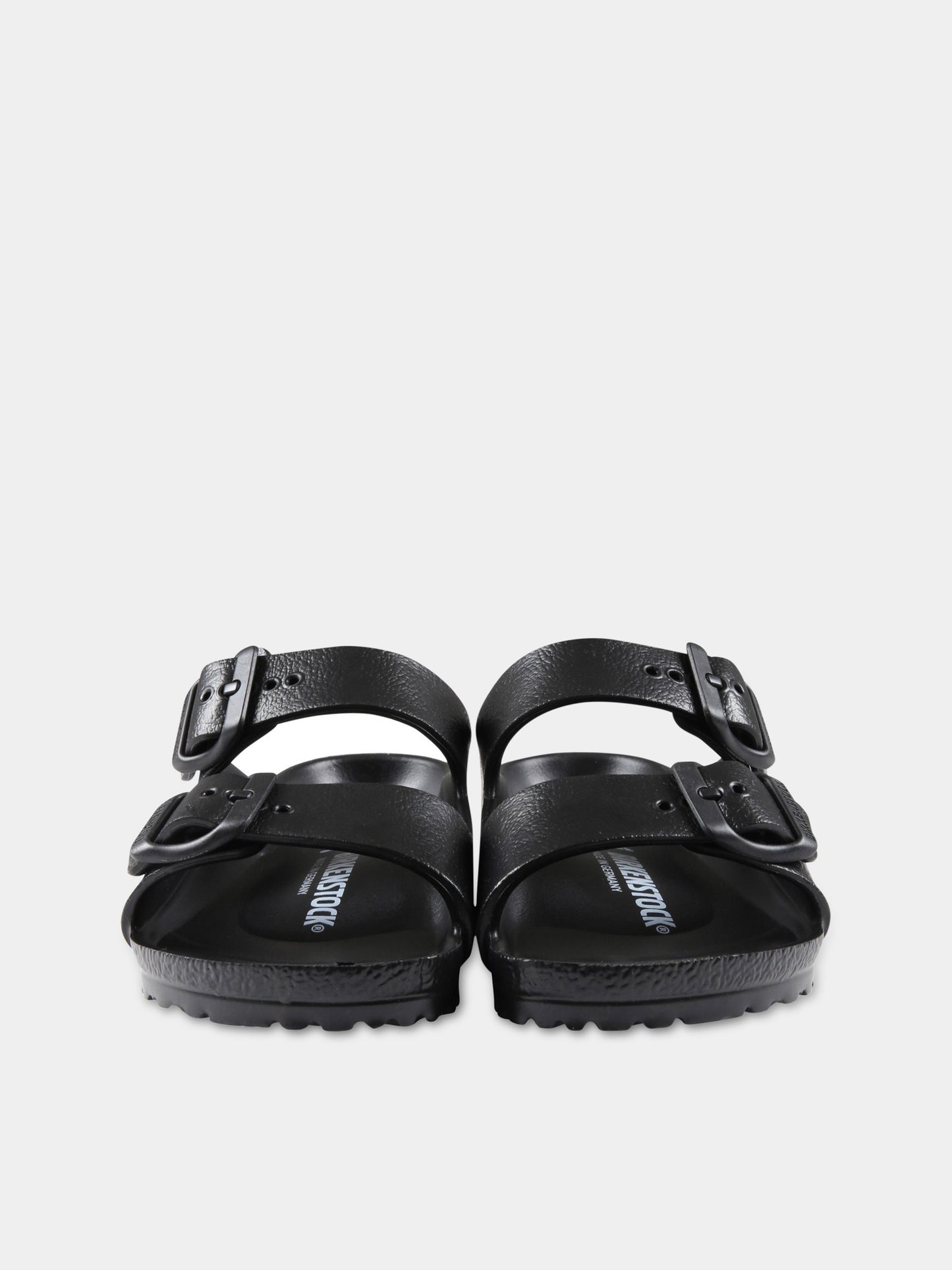Sandali neri Arizona Eva Kids per bambini con logo,Birkenstock,1018924