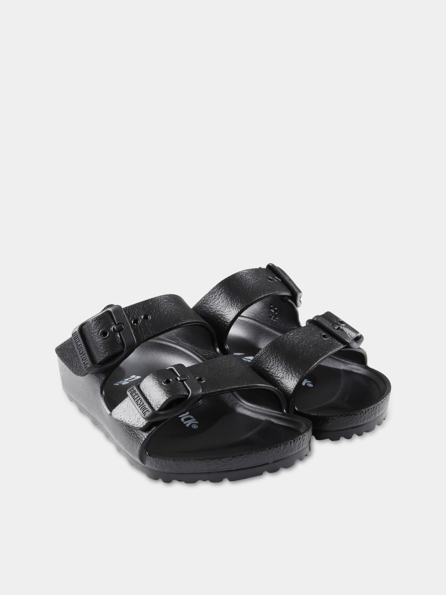 Sandali neri Arizona Eva Kids per bambini con logo,Birkenstock,1018924