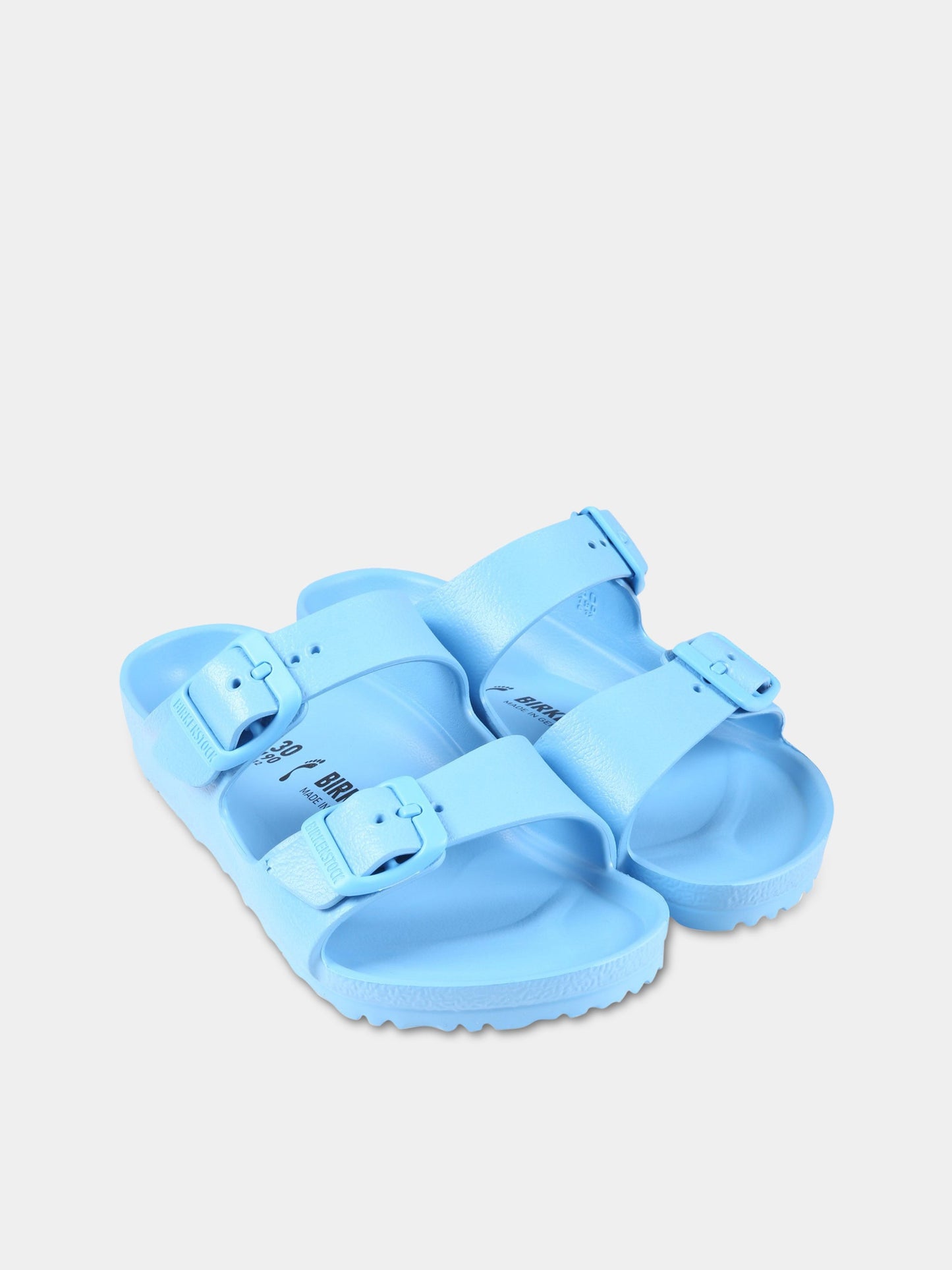 Sandali celesti Arizona Eva per bambino con logo,Birkenstock,1024566