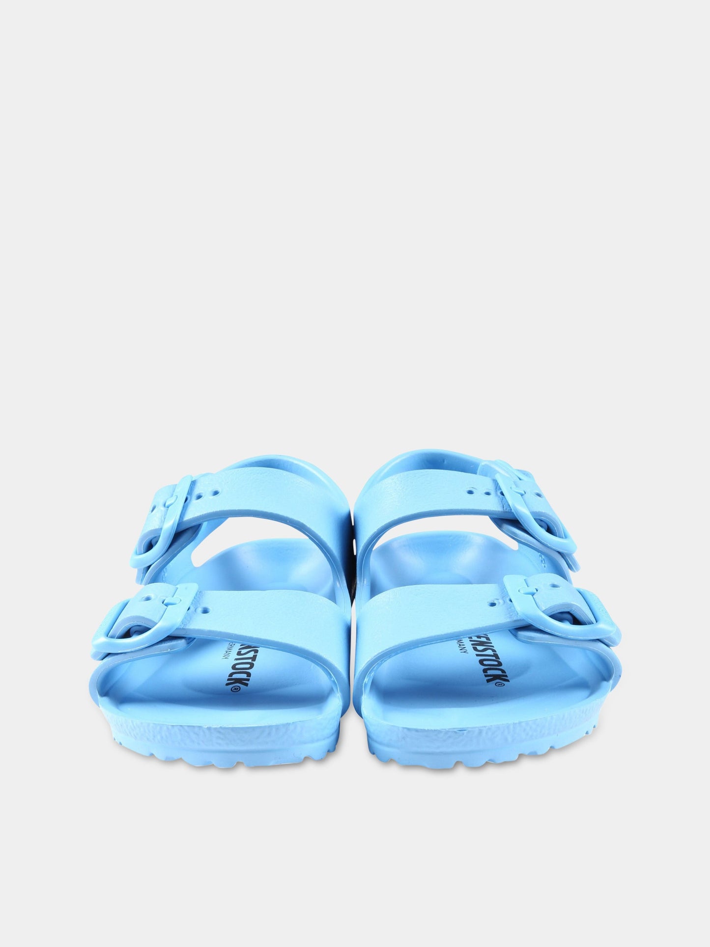Sandali celesti Milano Eva Kids per bambino con logo,Birkenstock,1024604