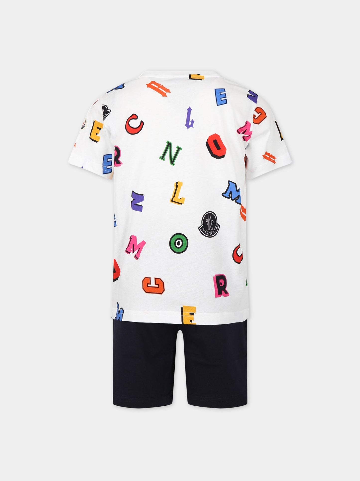 Completo sportivo multicolor per bambino,Moncler Kids,954 8M00028 89A0I S07