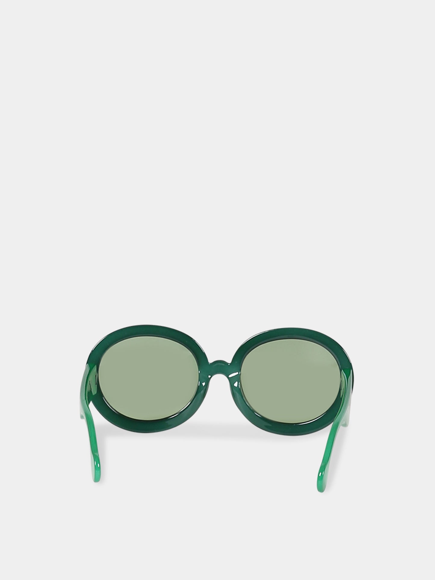 Occhiali verdi da sole per bambini con logo,The Animals Observatory,S23103 188 XX