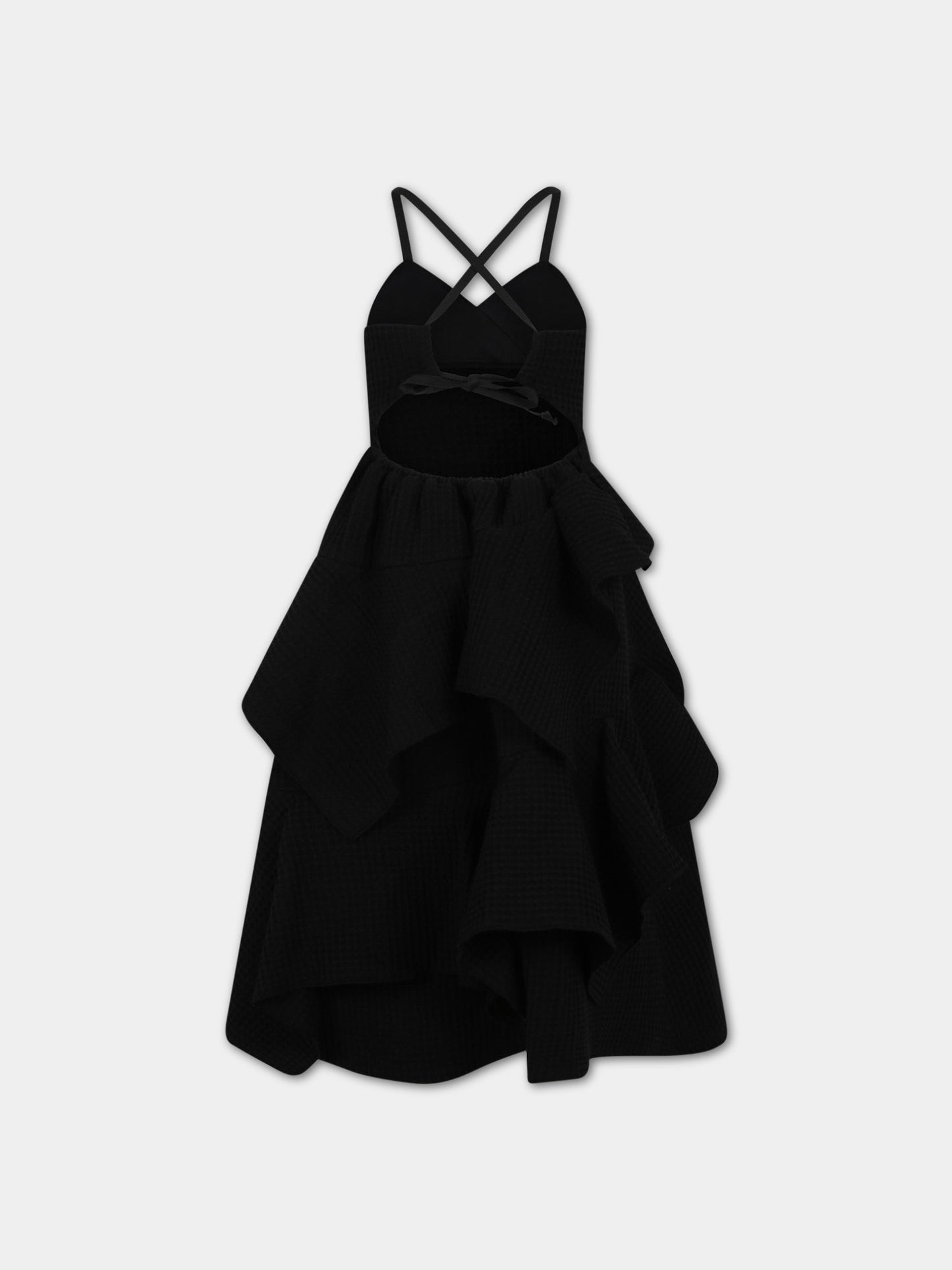 Vestito elegante nero per bambina,Infantium Victoria,S17 1001B