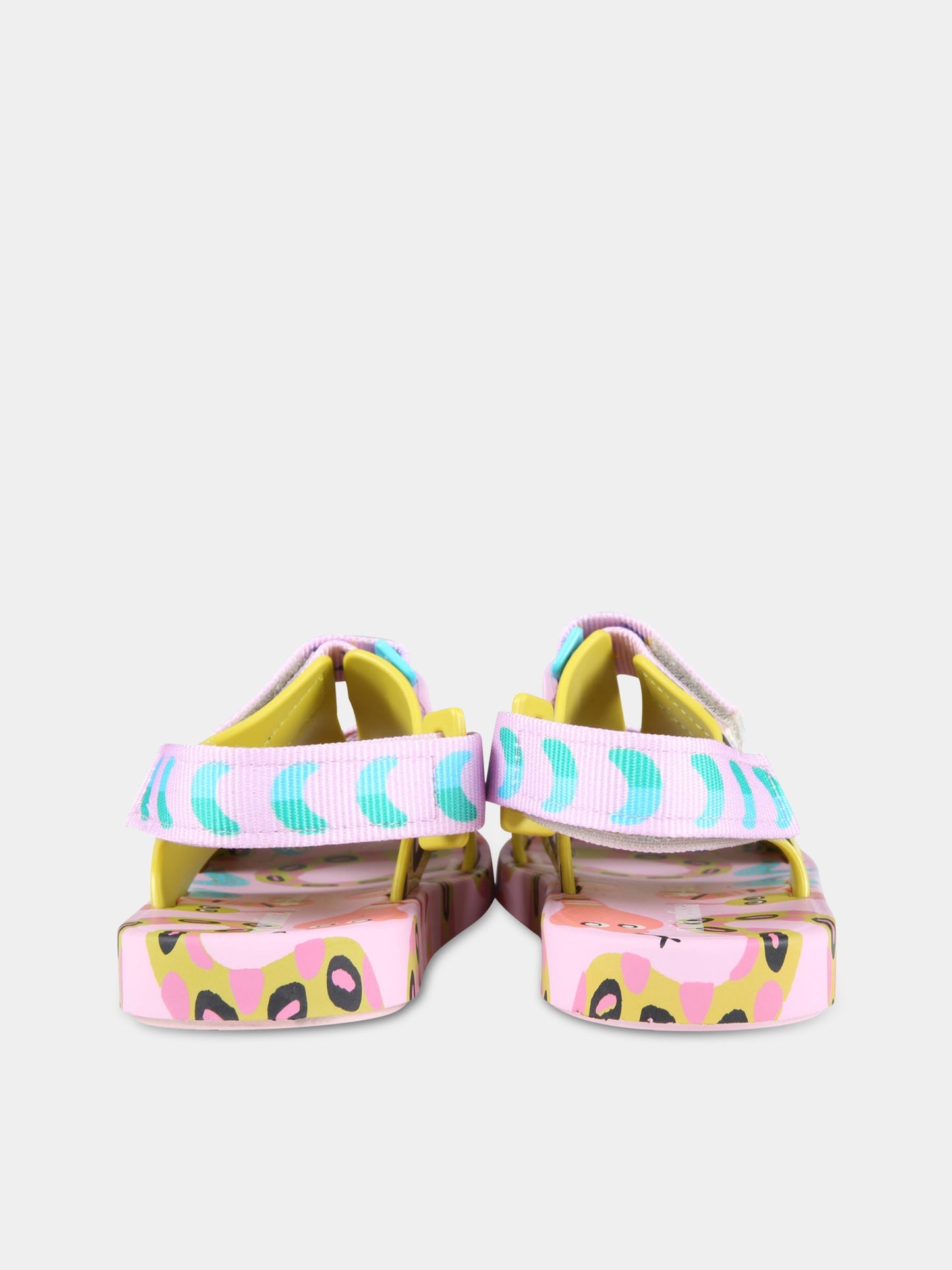 Sandali multicolor per bambina con stampe,Mini Melissa,33449 54169