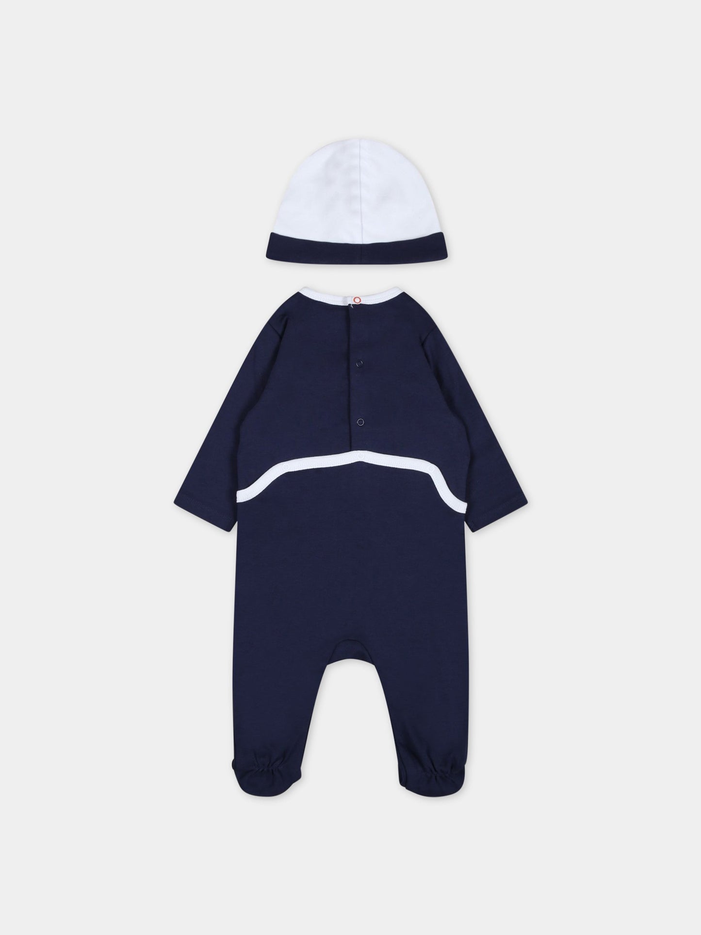 Set multicolor per neonato con logo bianco,Timberland,T98321 85T