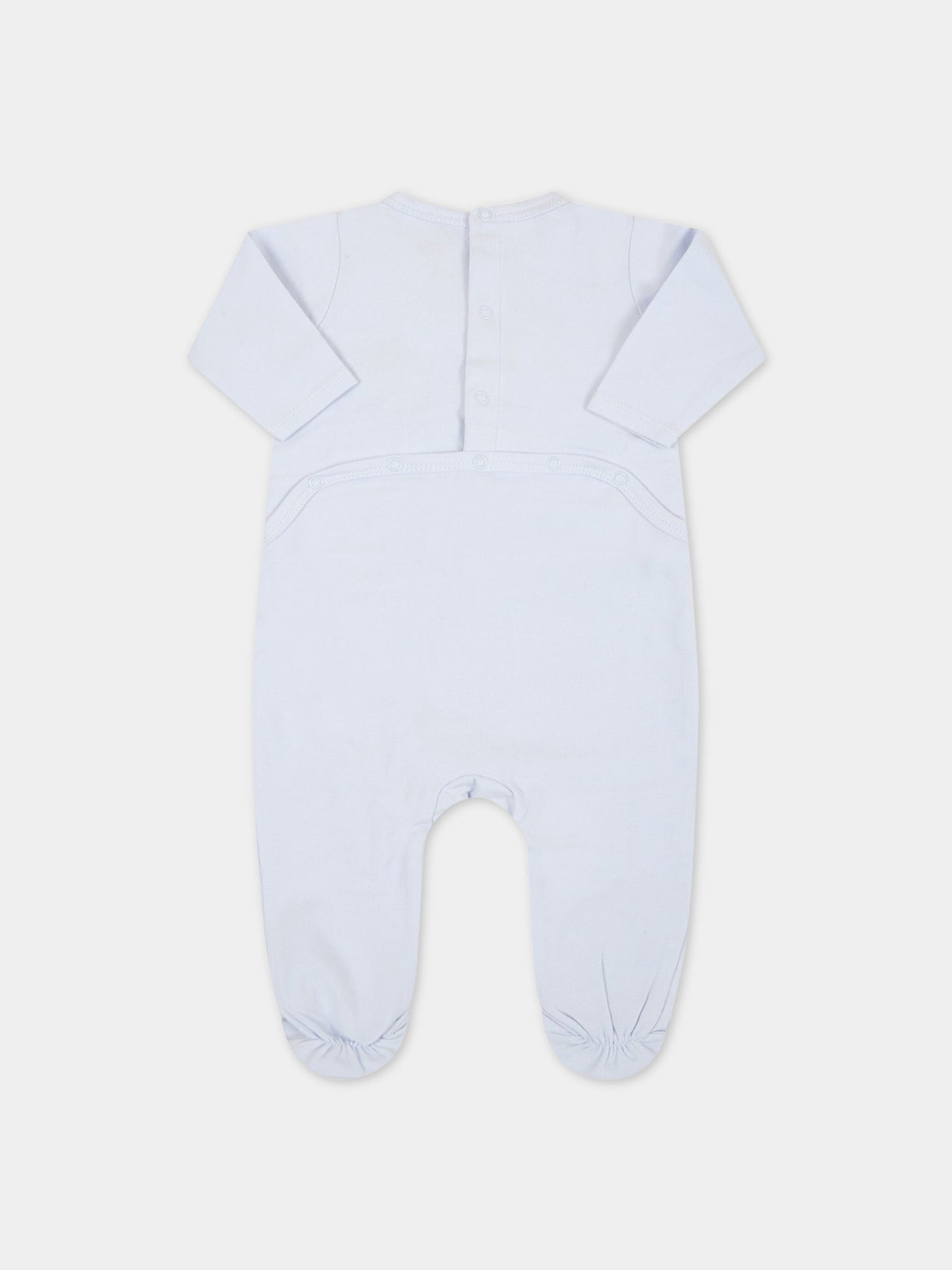 Tutina celeste per neonato con Choupette,Karl Lagerfeld Kids,Z97044 771