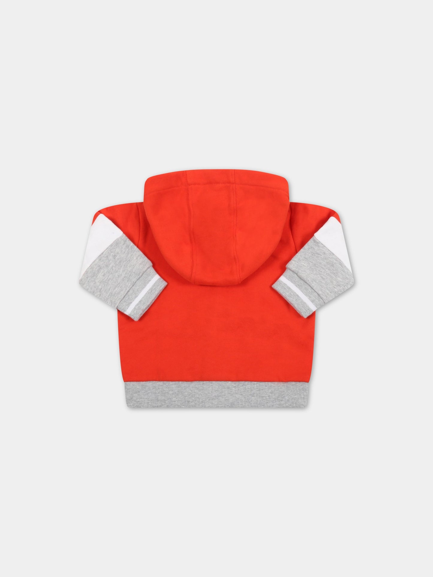 Felpa arancione per neonato,Timberland,T05K35 40A