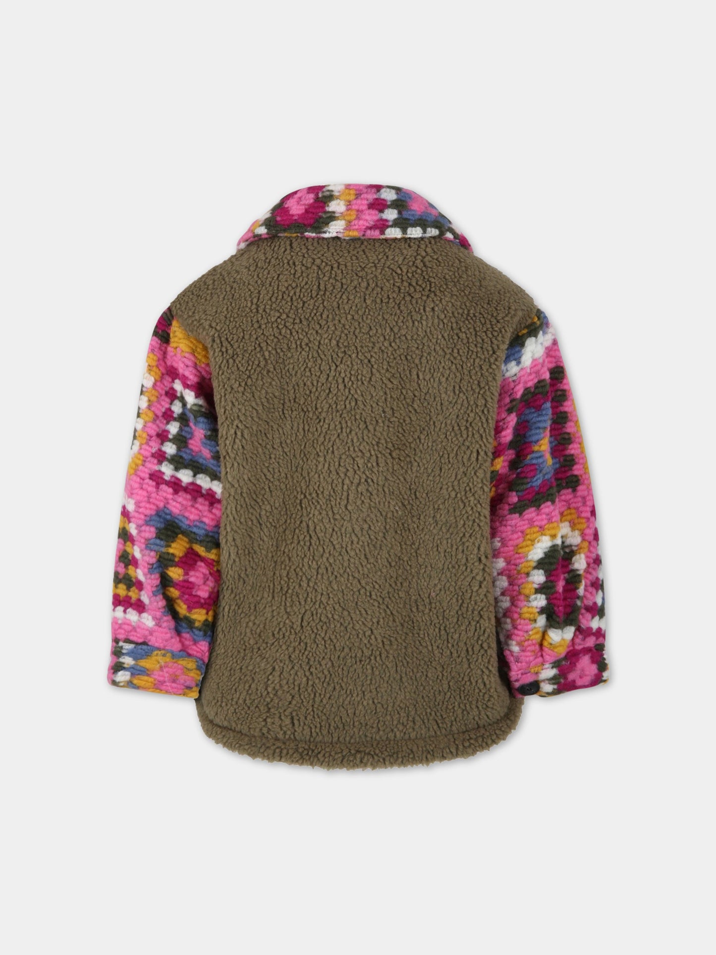 Cappotto verde per bambina,Mc2 Saint Barth,00320C