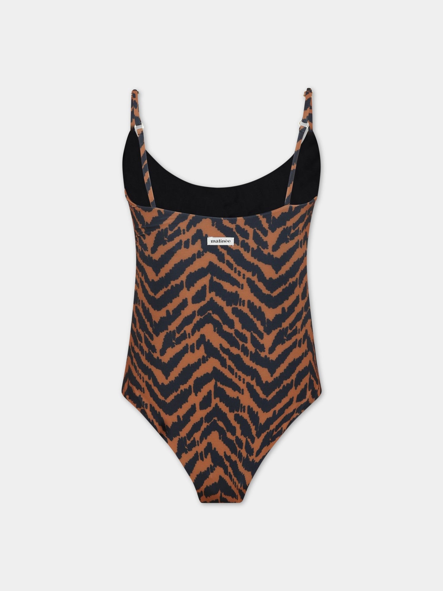 Costume multicolor da bagno da donna con stampa tigrata,Matineè,CB4015 ISA TIGRE