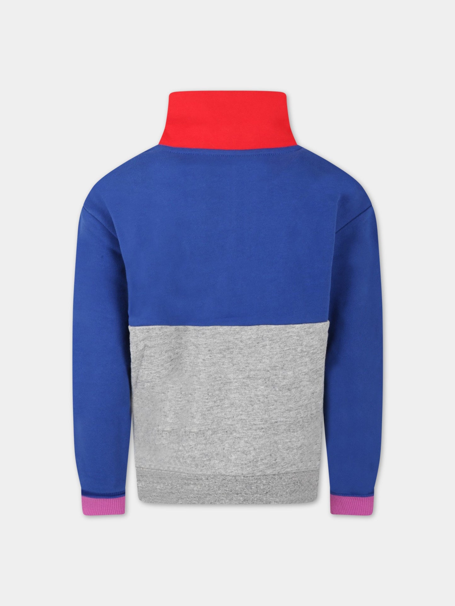 Felpa multicolor per bambino con logo,Little Marc Jacobs,W25559 865