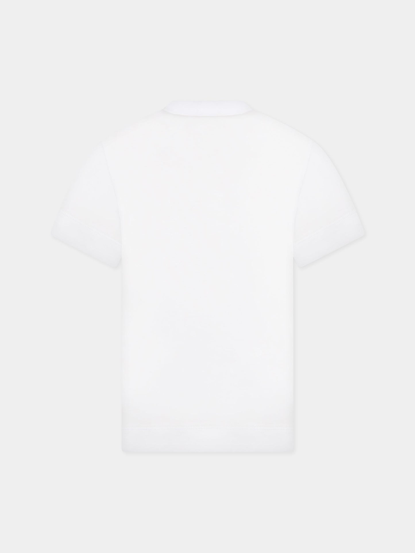 T-shirt bianca per bambini con logo,Marni Kids,M002MV M00HZ 0M100