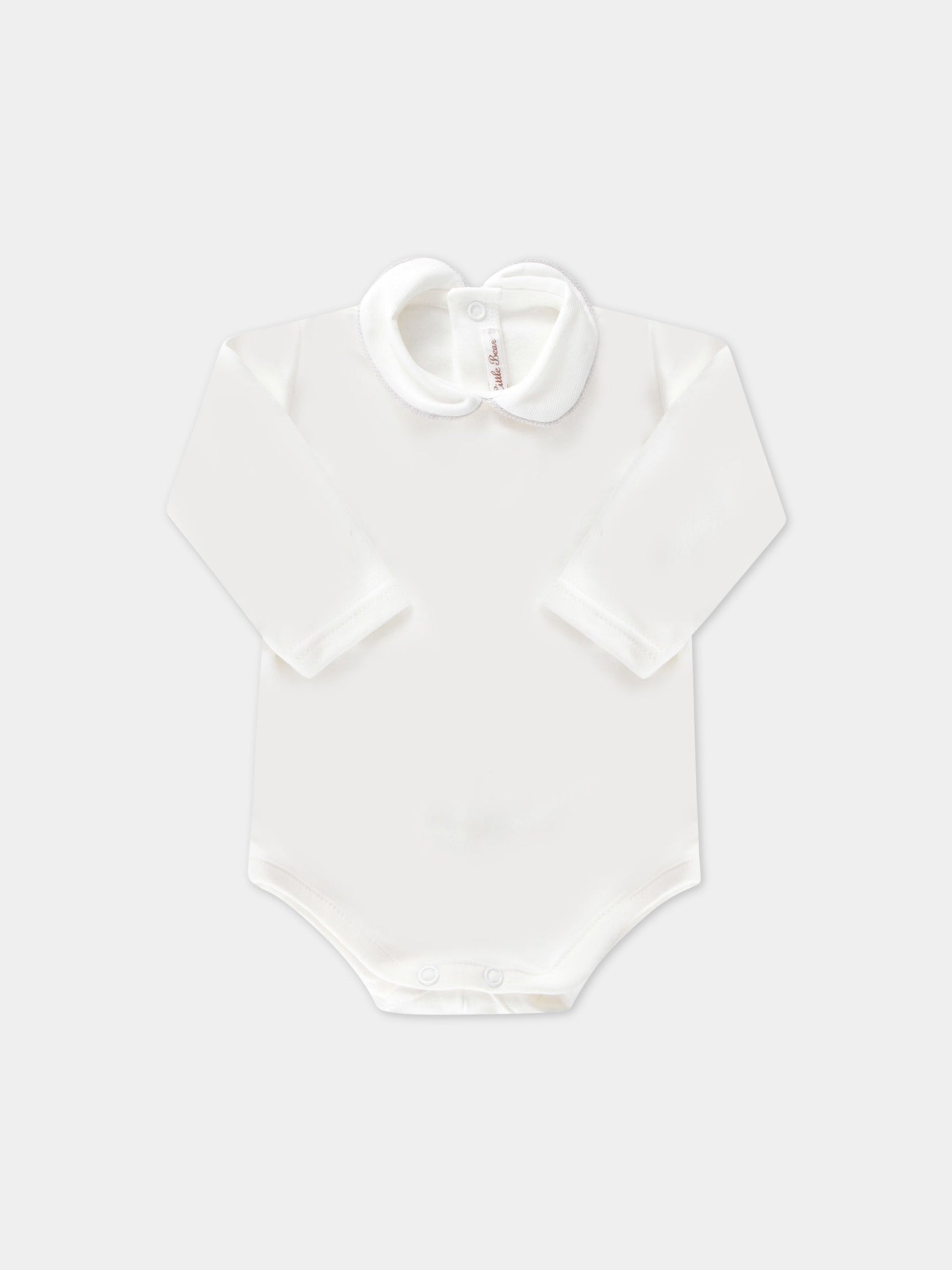 Body avorio per neonati,Little Bear,1029 LATTE/GRIGIO
