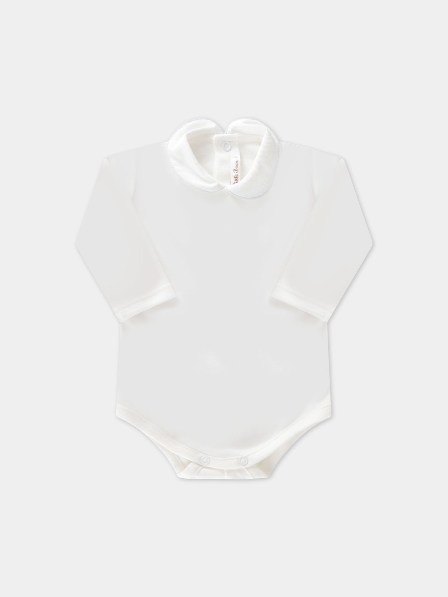 Body avorio per neonato,Little Bear,1029 LATTE/CIELO