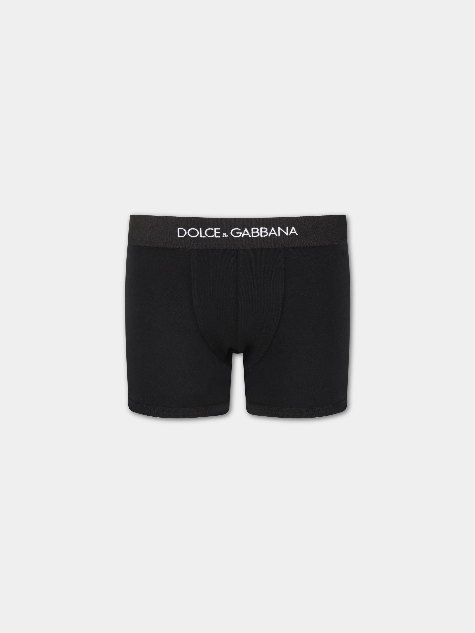 Set nero per bambino,Dolce & Gabbana Kids,L4J701 G7OCT N0000