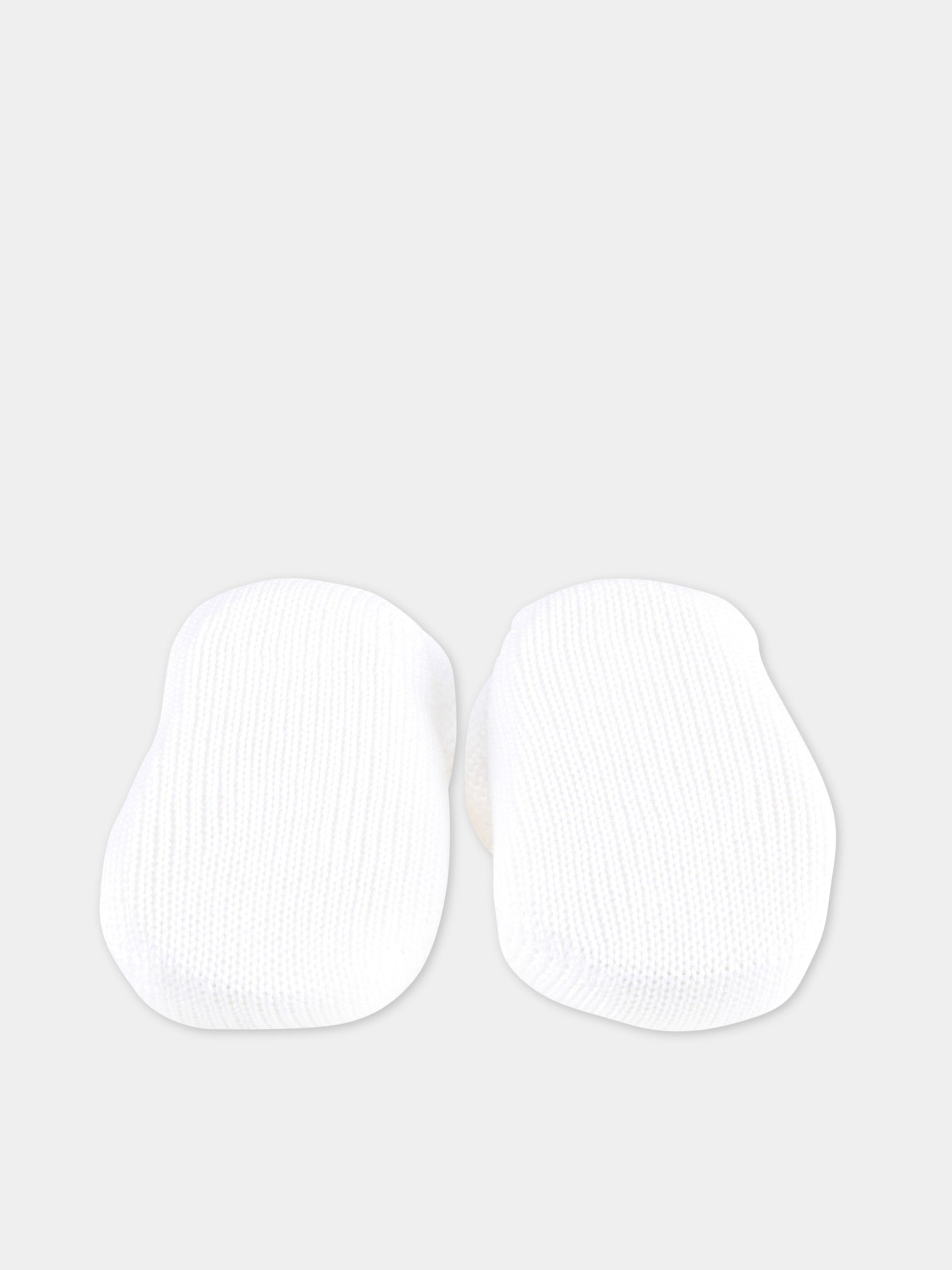 Babbucce bianche per neonati,Story Loris,8041 XO