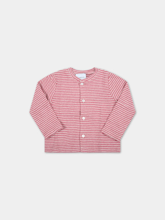 Cardigan multicolor per neonata,Le Petit Coco,LCGMA007 JR13 YL008 C014