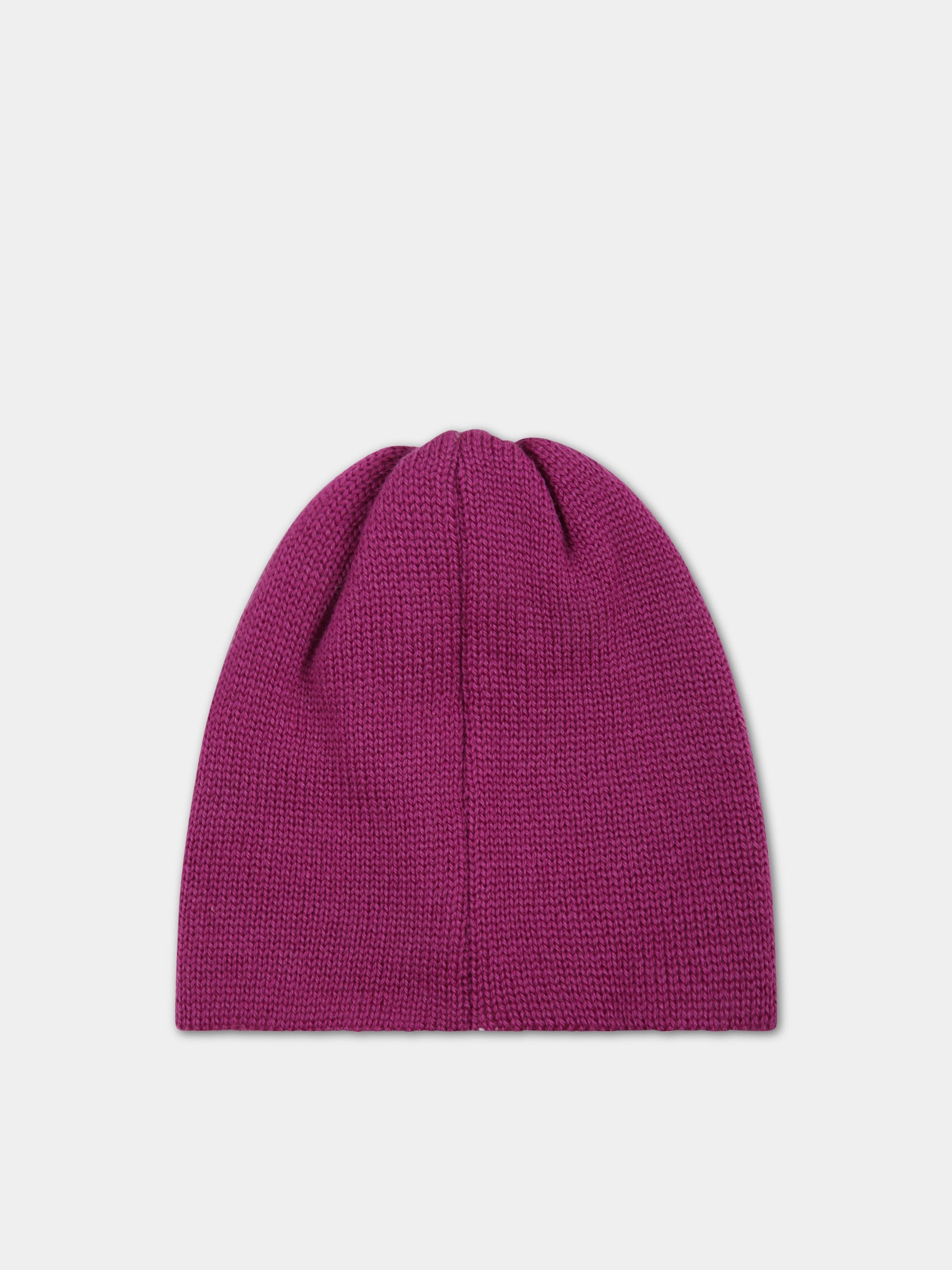 Cappello prugna per neonata,Little Bear,3143 PRUGNA/LATTE