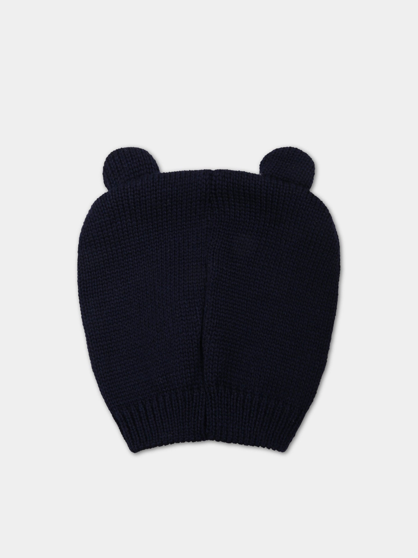 Cappello blu per neonato con orso,Little Bear,3146 BLU