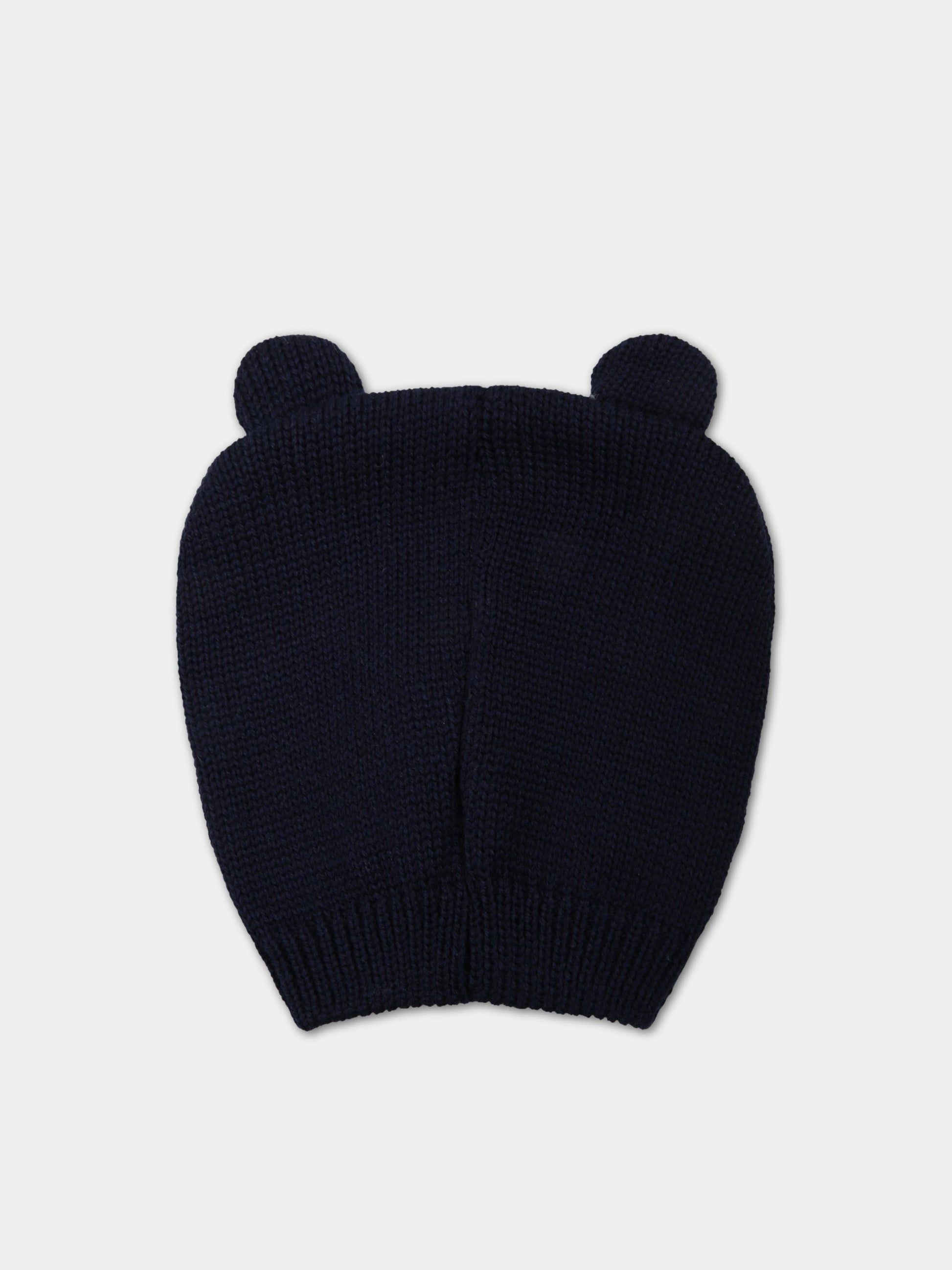 Cappello blu per neonato con orso,Little Bear,3146 BLU