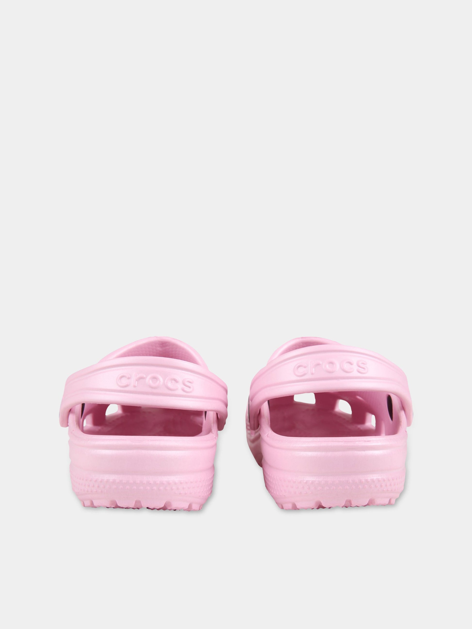 Sabot rosa per bambina con logo,Crocs,204536 BAPK