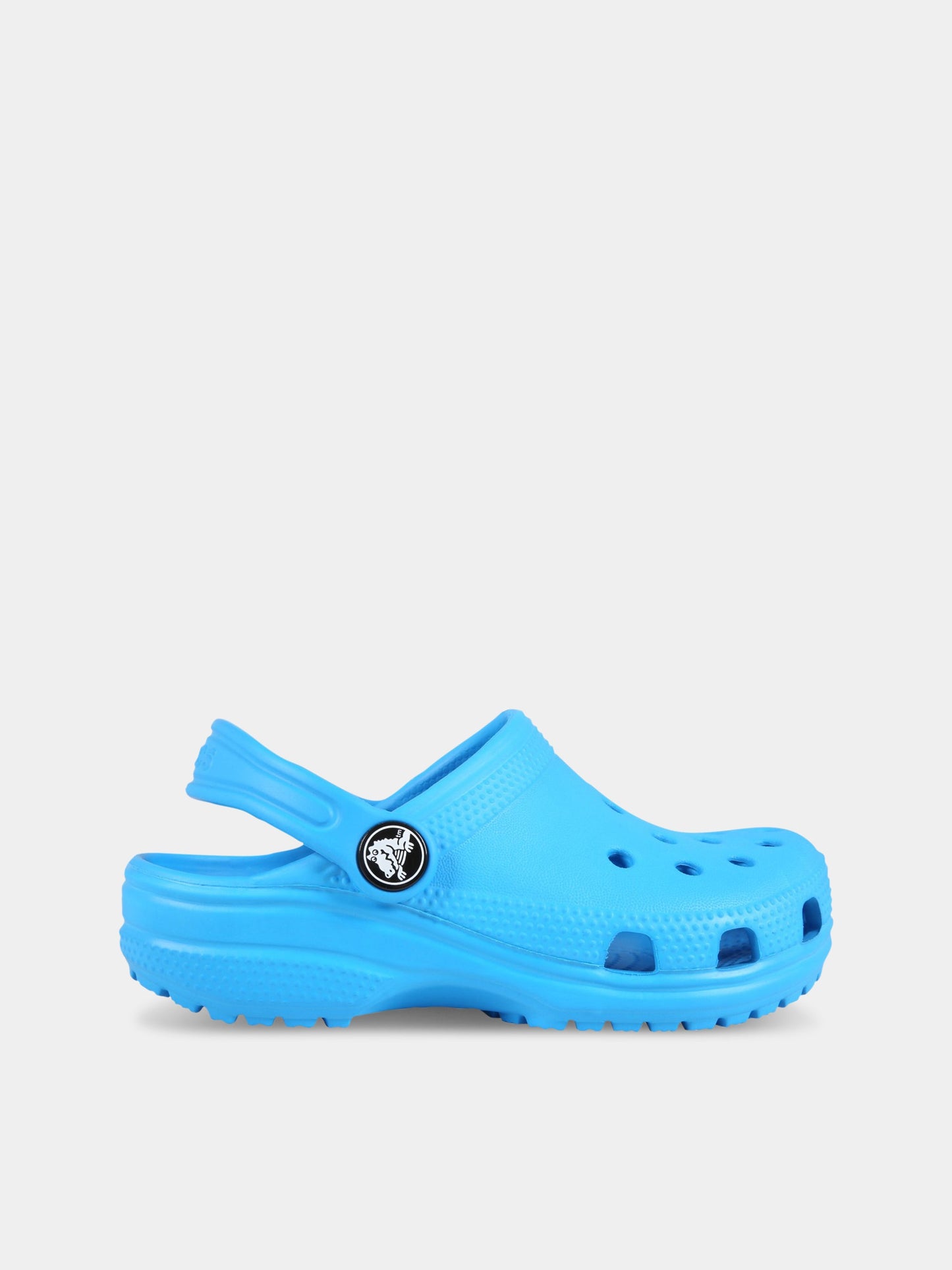 Sabot azzurri per bambini con logo,Crocs,204536 OCEA