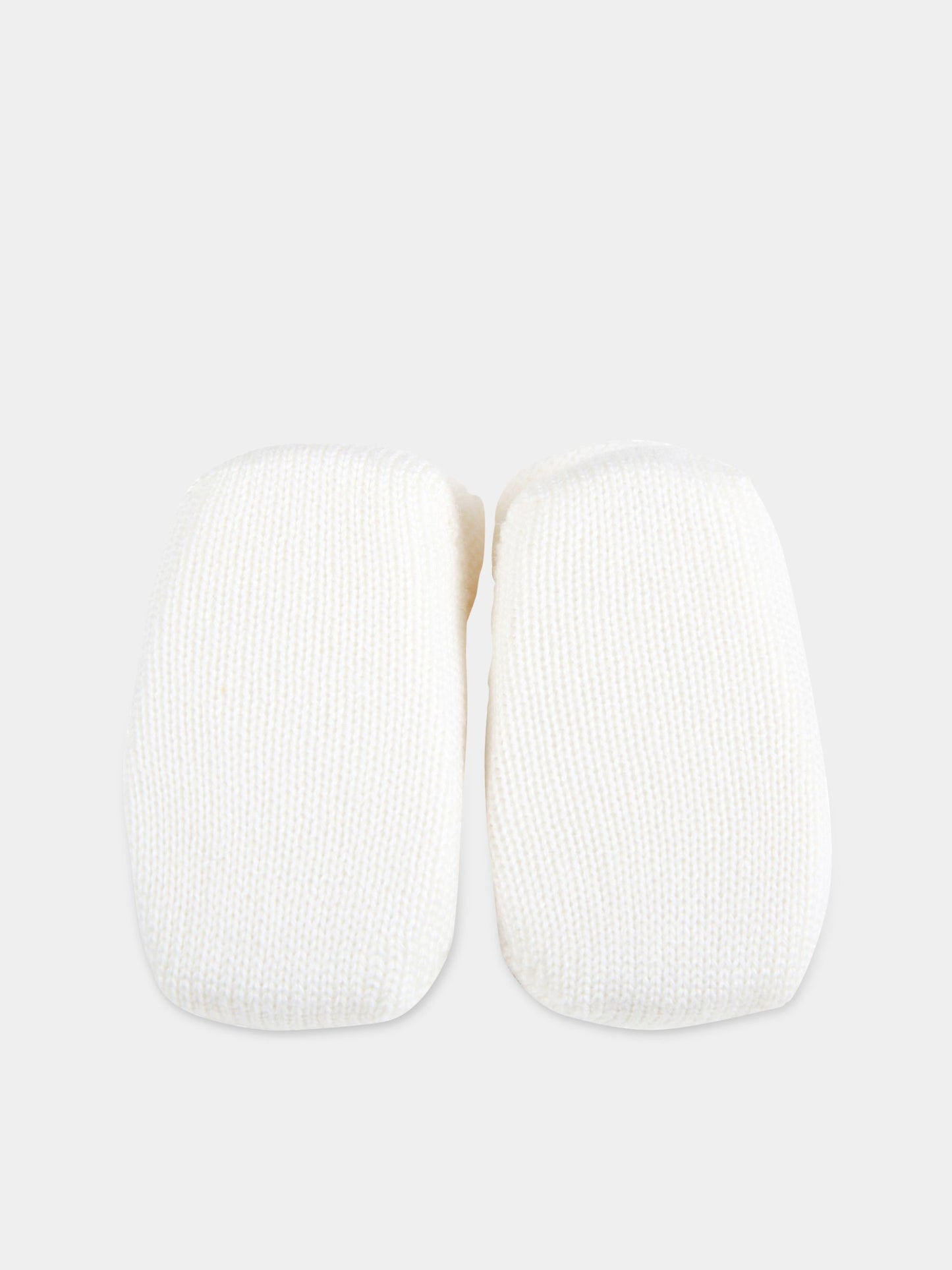 Babbucce avorio per neonata con fiocco,Story Loris,3325 X1