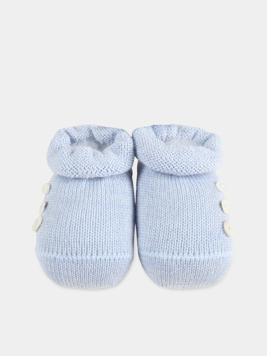 Babbucce celesti per neonato,Story Loris,4481 A10