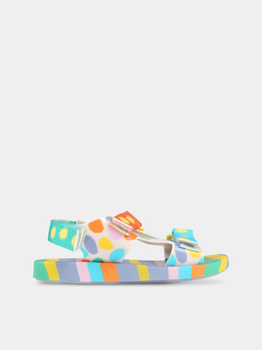 Sandali multicolor per bambini con sole,Mini Melissa,33449 54168