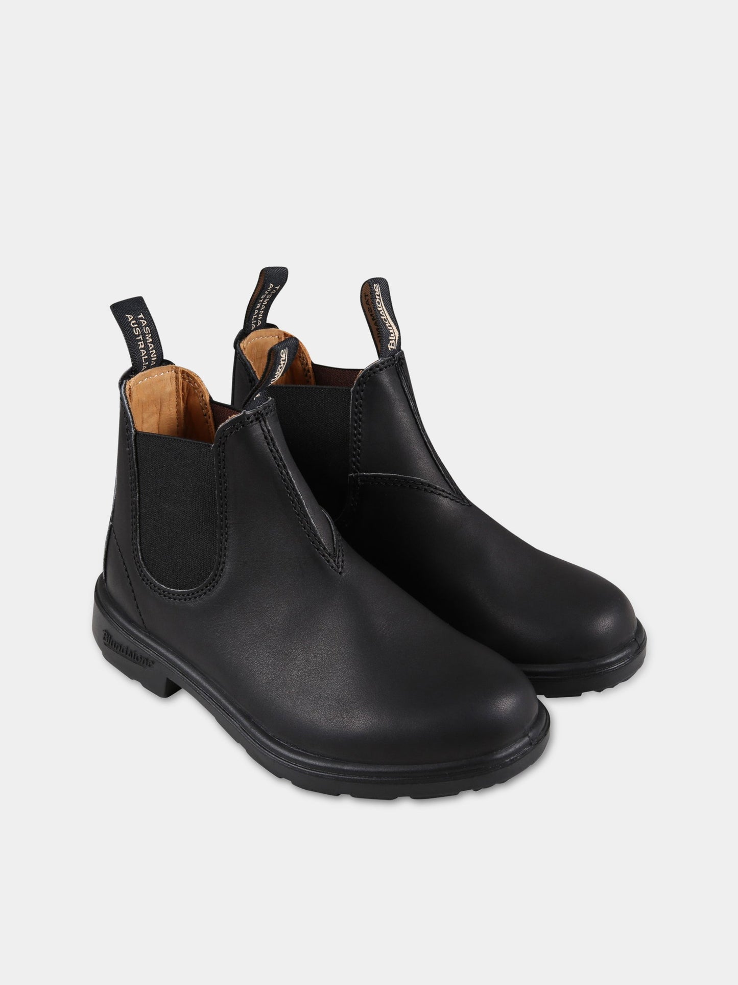 Stivali neri per bambino con logo,Blundstone,212/222-531-BC