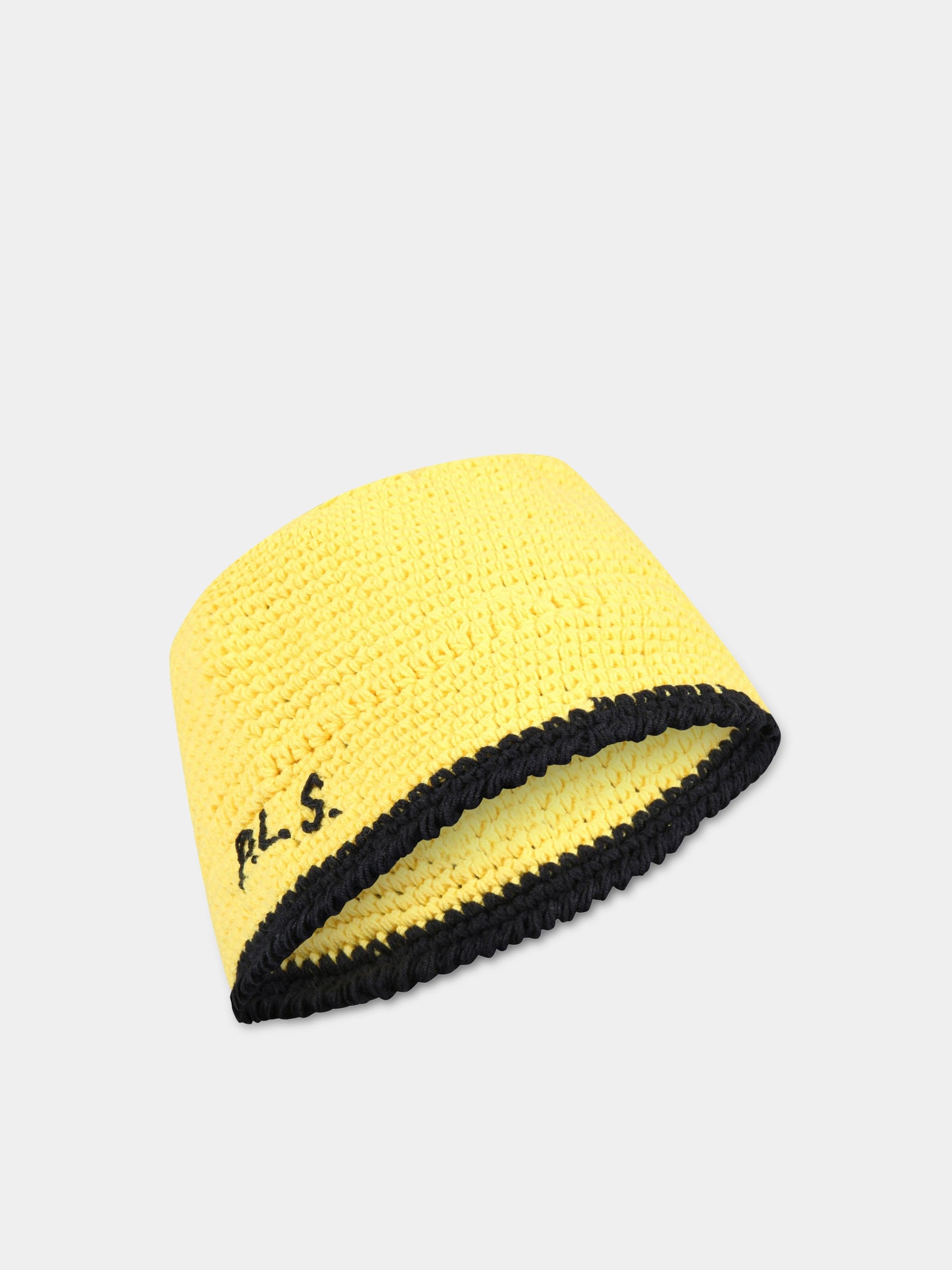 Cappello giallo per bambini con logo,Philosophy,PJCP16 FL173 XHUNI 2010