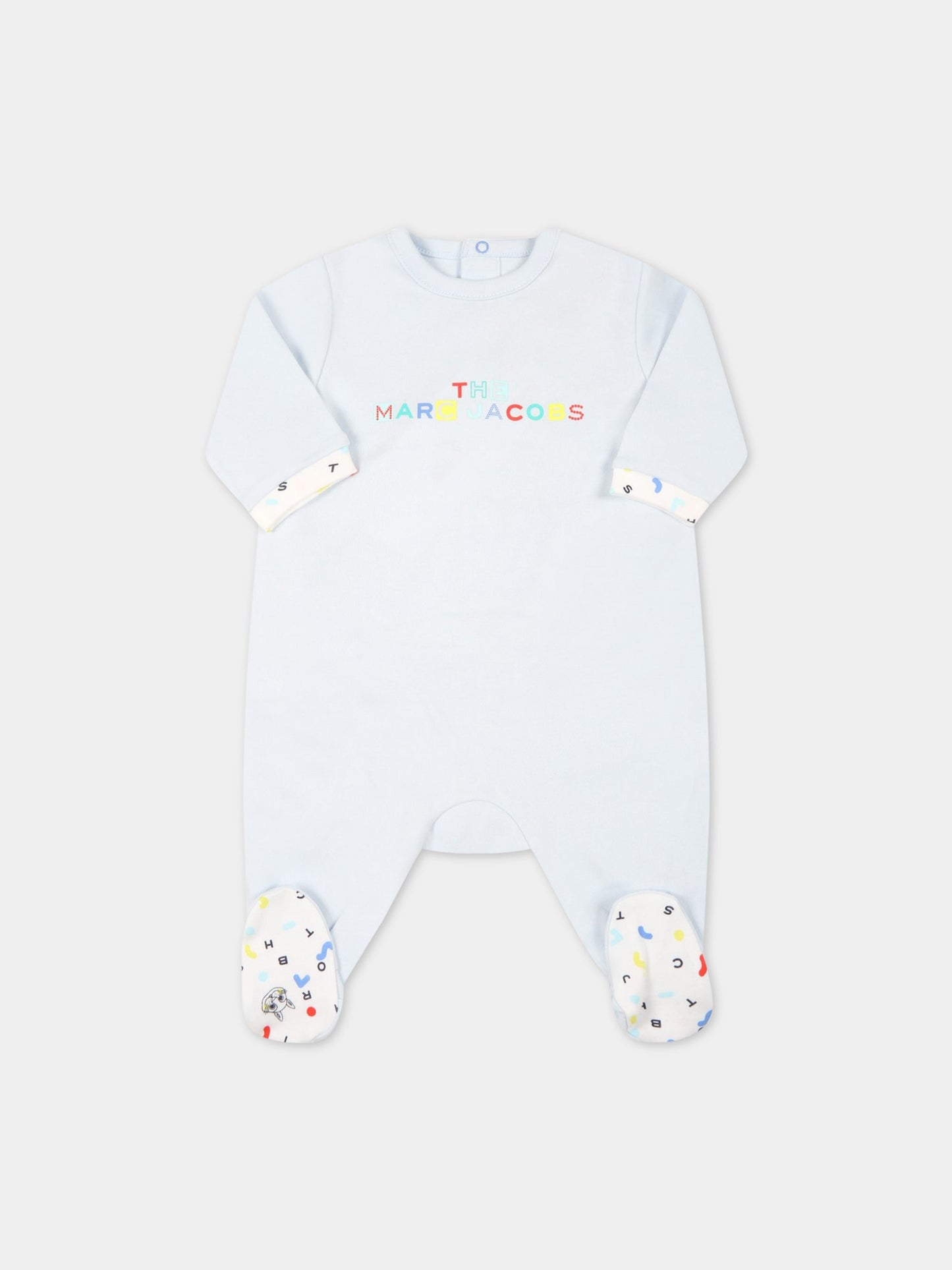 Set multicolor per neonato con logo,Little Marc Jacobs,W98141 791