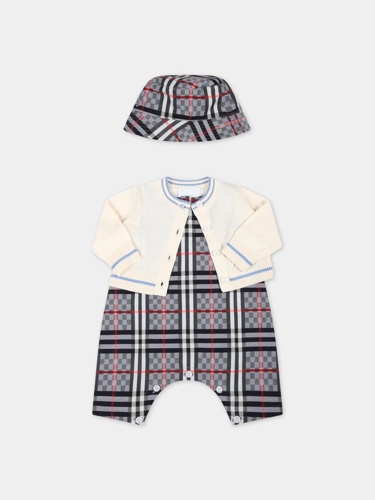 Set multicolor per neonato,Burberry Kids,8051482