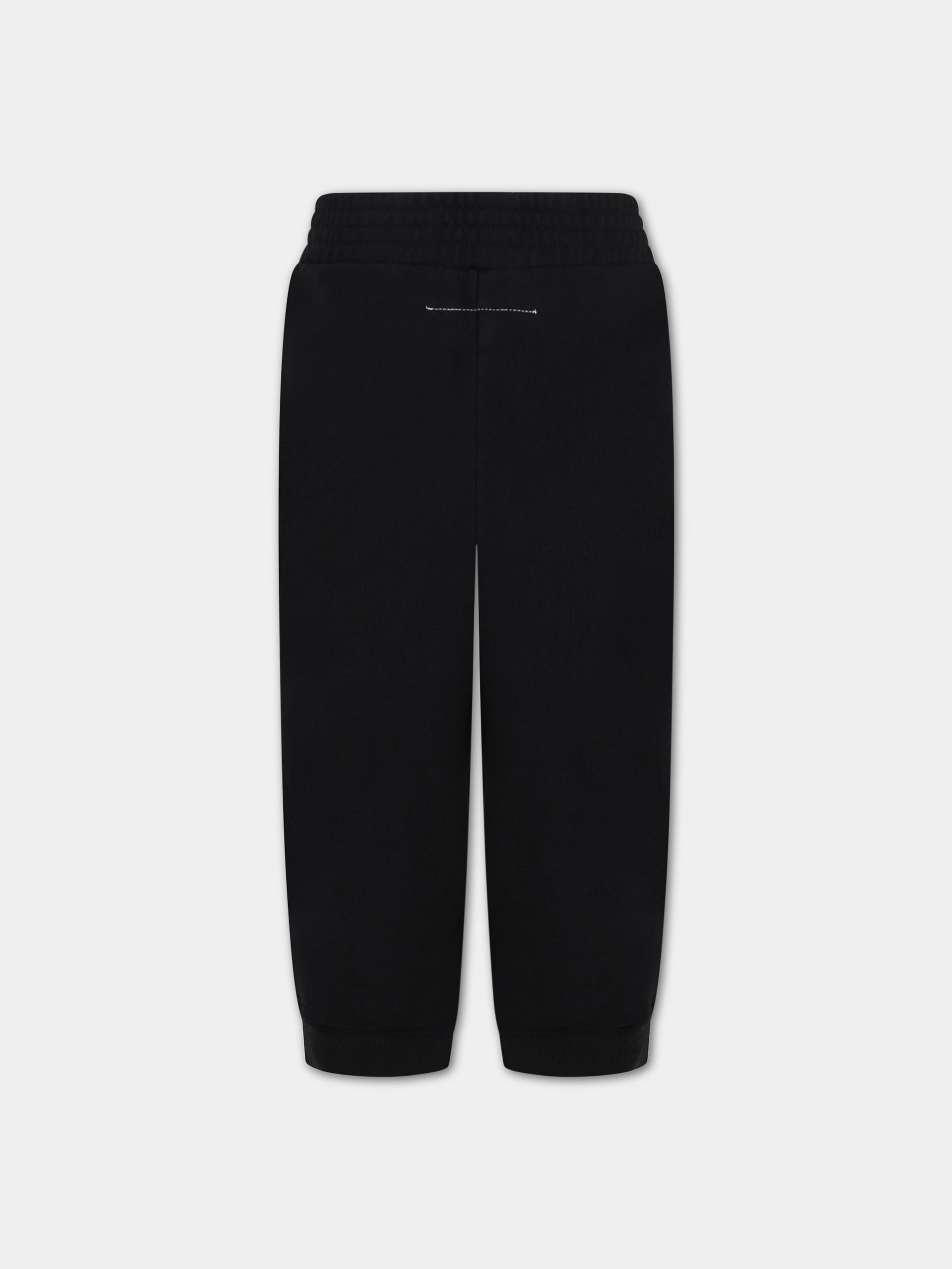 Pantalone nero per bambino,Mm6 Maison Margiela,M60233 MM006  M6900