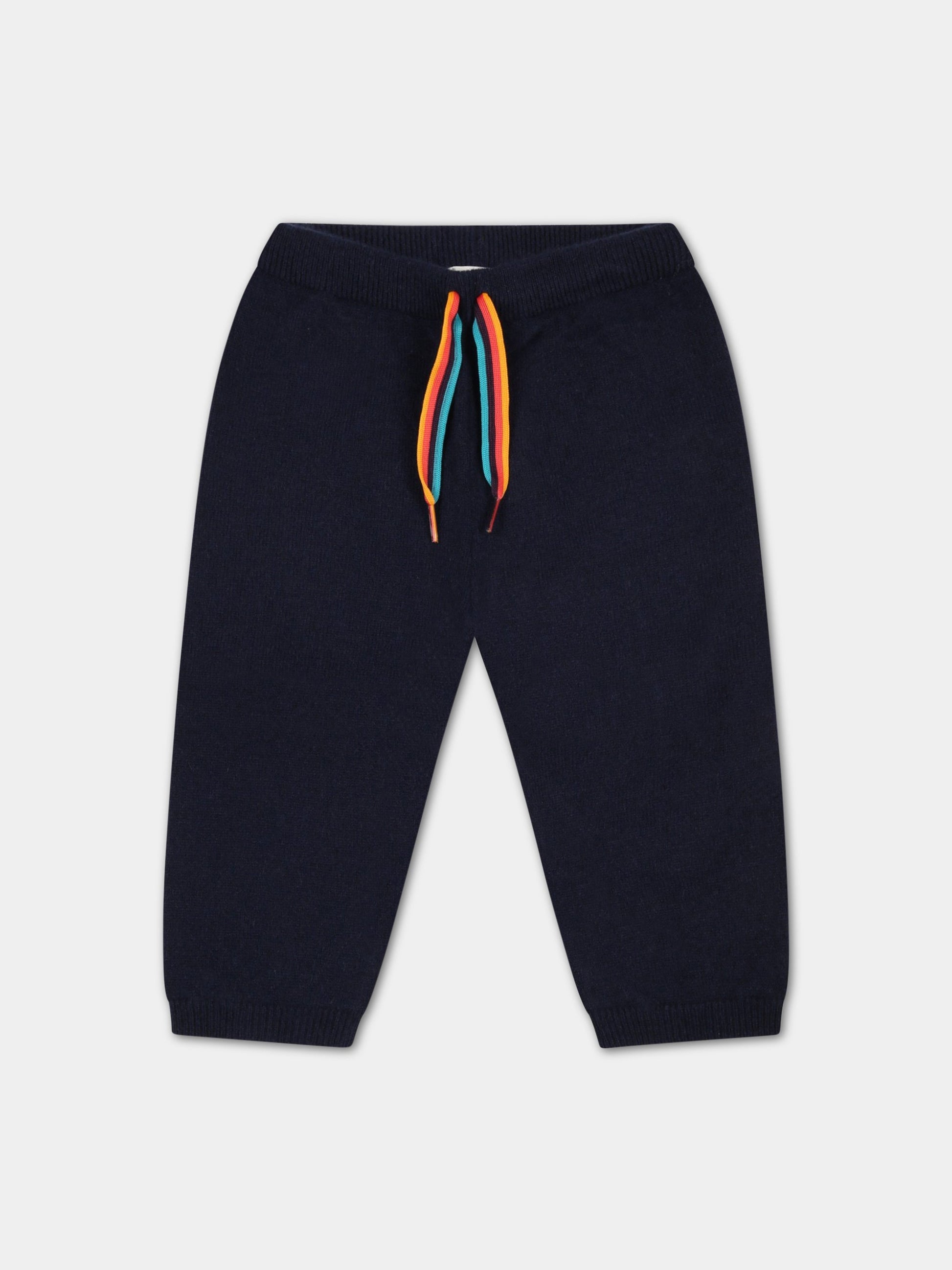 Pantalone blu per neonato,Paul Smith Junior,P04026 83D