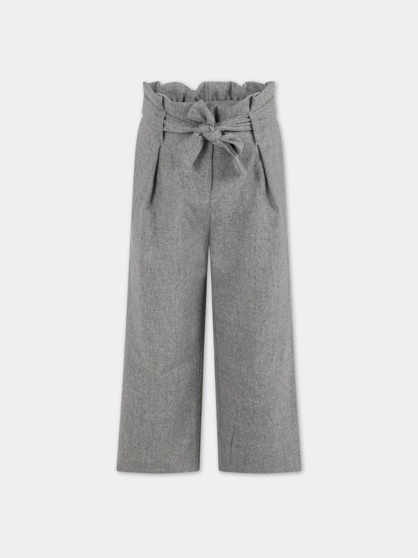 Pantalone grigio per bambina,Bonpoint,W02GPAWO0601 092