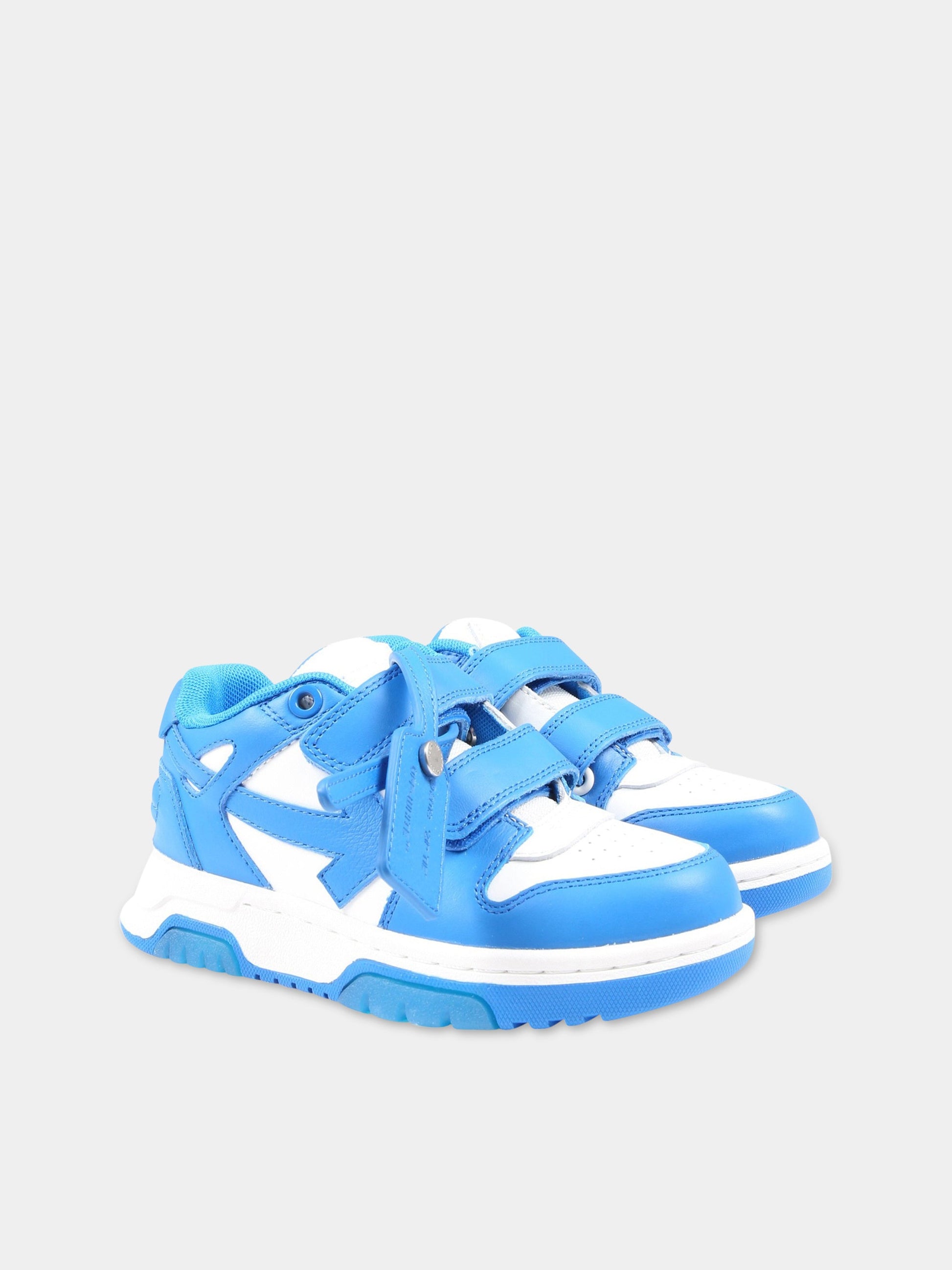 Sneakers ''Out of Office'' multicolor per bambini,Off White,OBIA008F22LEA0010145